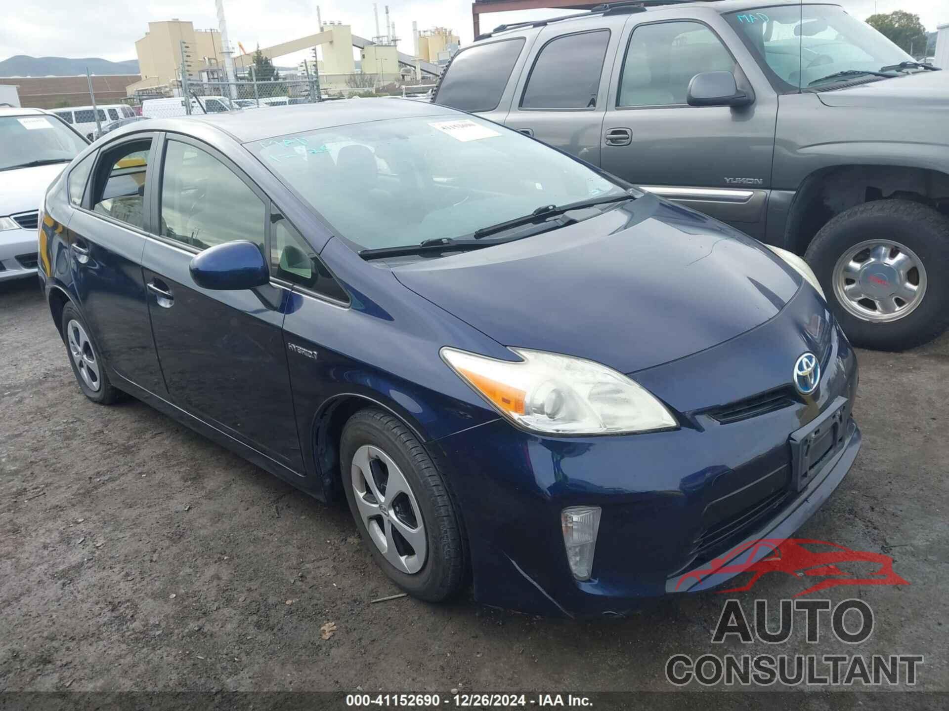 TOYOTA PRIUS 2014 - JTDKN3DU5E0364057