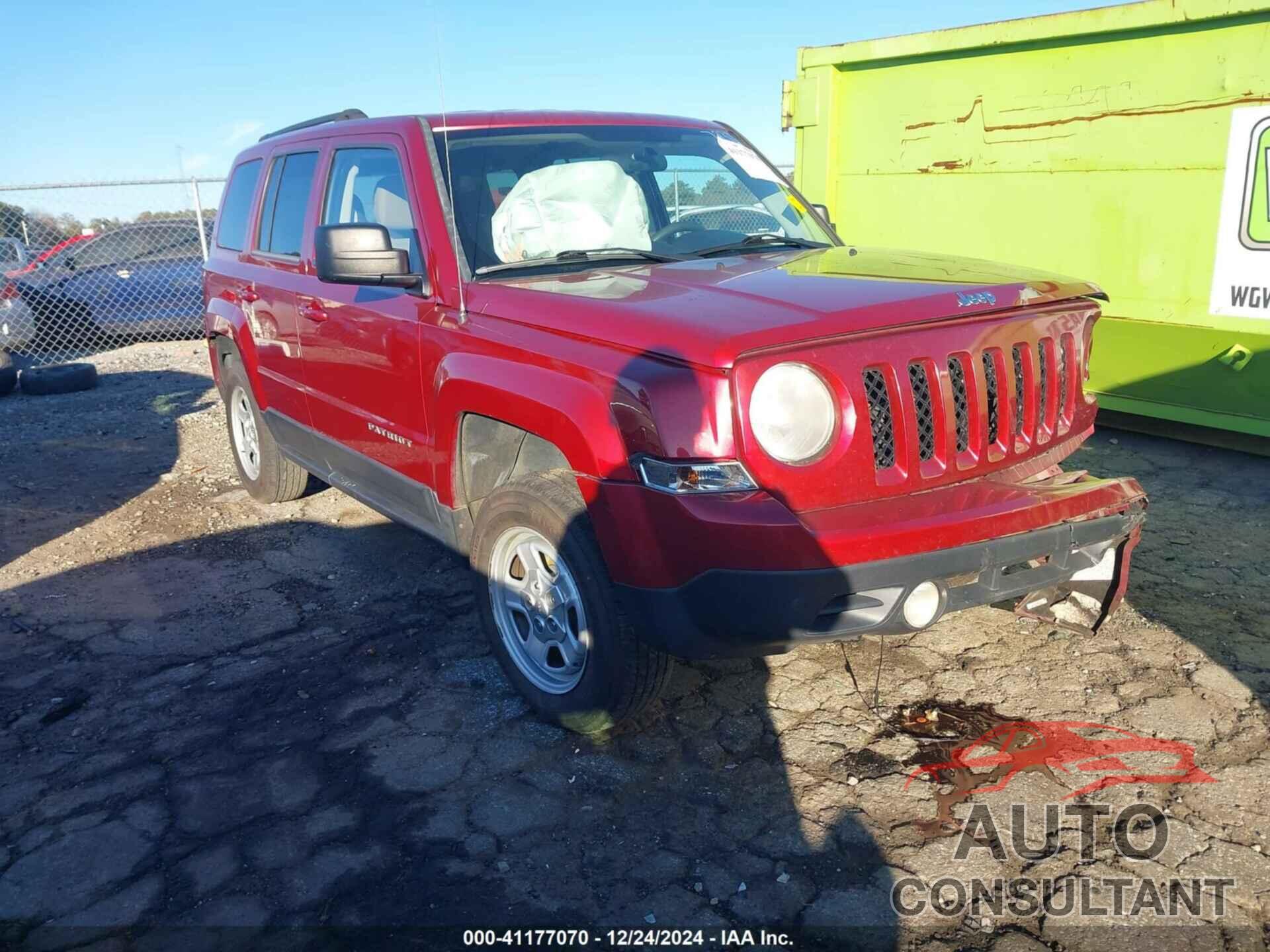 JEEP PATRIOT 2014 - 1C4NJPBB4ED757932