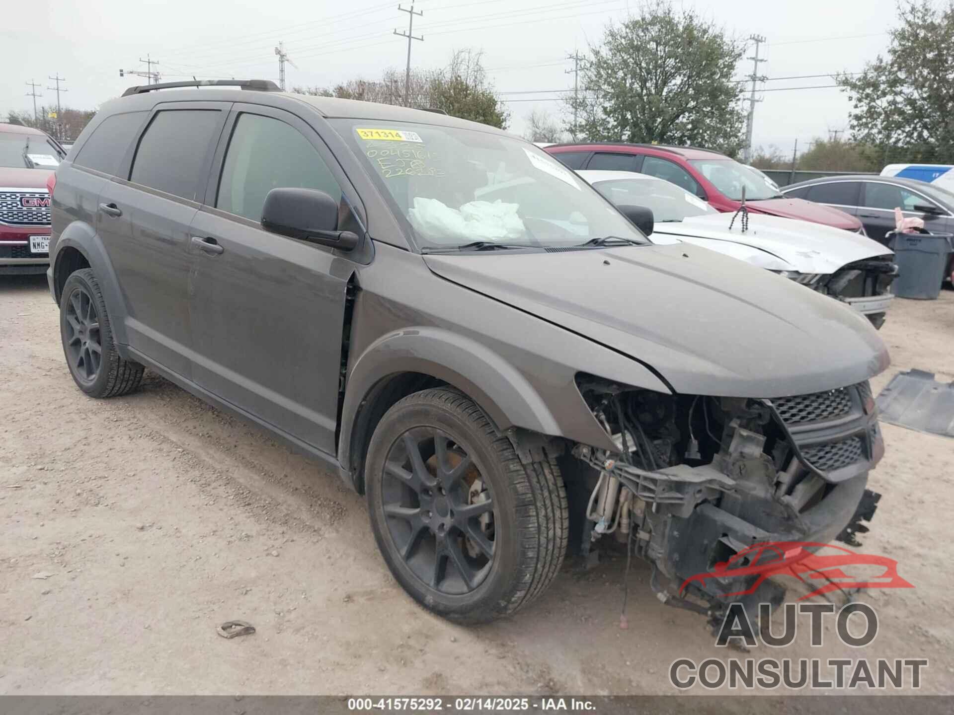 DODGE JOURNEY 2016 - 3C4PDCBB4GT226283