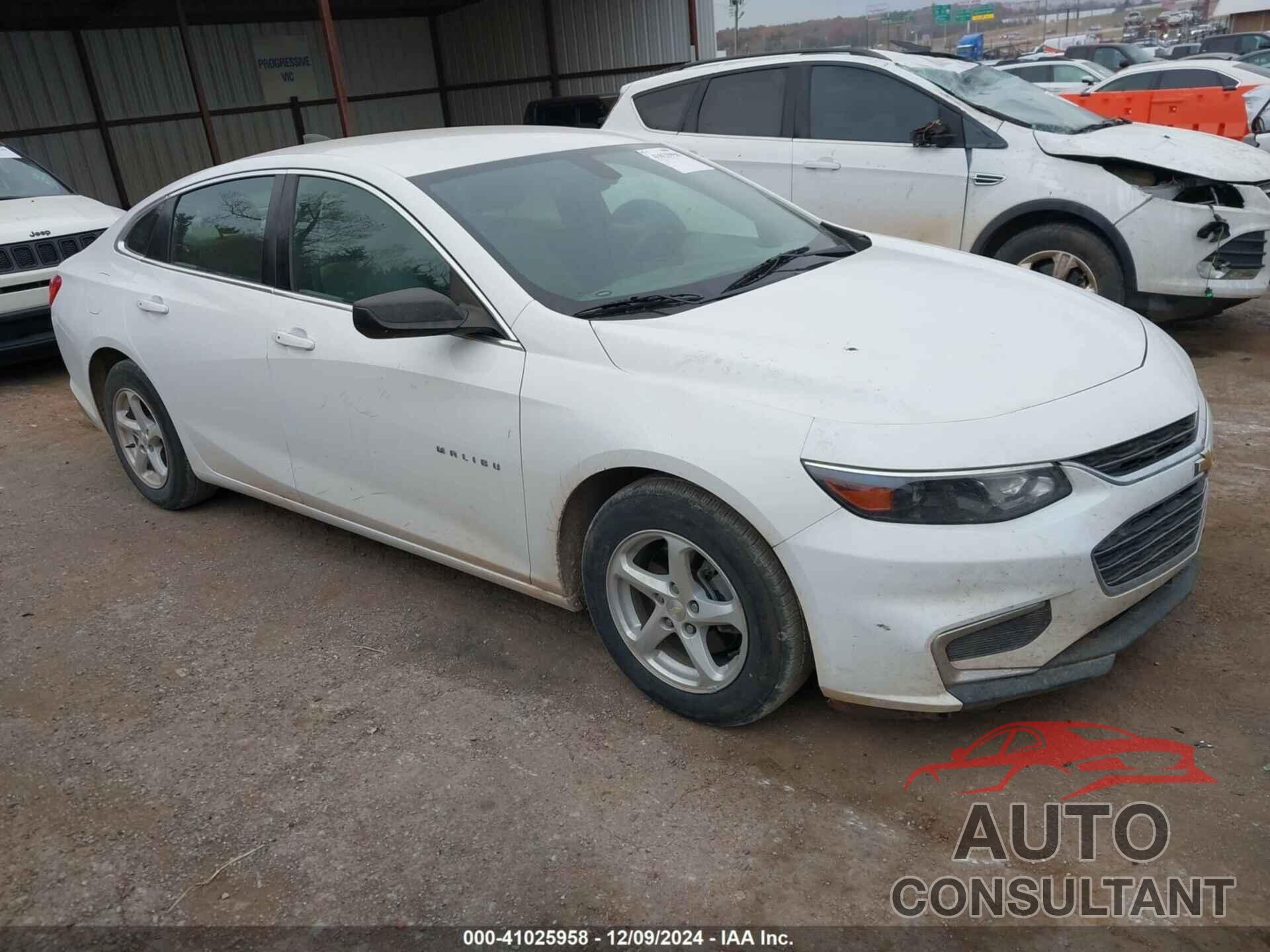 CHEVROLET MALIBU 2017 - 1G1ZB5ST9HF125800