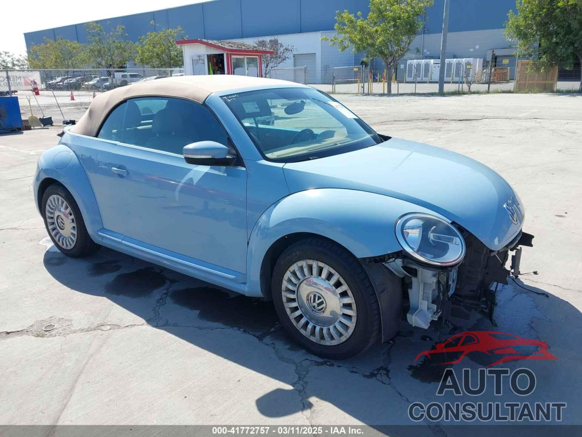 VOLKSWAGEN BEETLE 2013 - 3VW5P7AT9DM827174