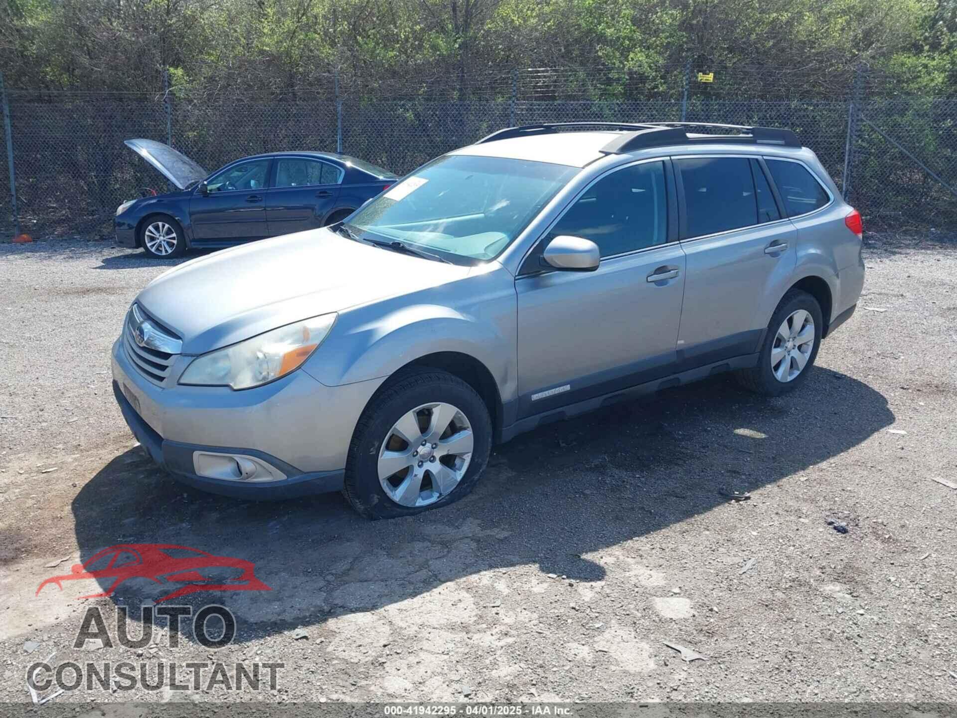 SUBARU OUTBACK 2011 - 4S4BRBCC4B3377167