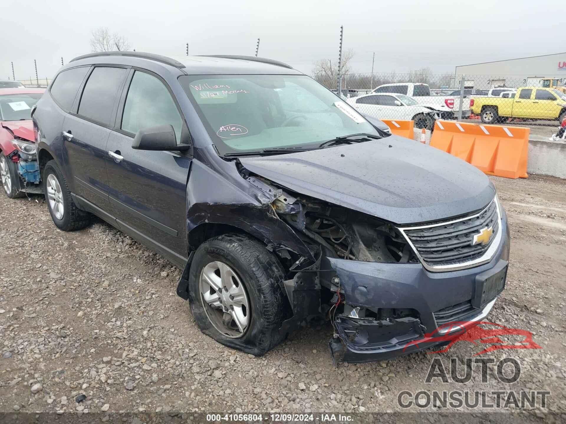 CHEVROLET TRAVERSE 2014 - 1GNKRFKD1EJ155716