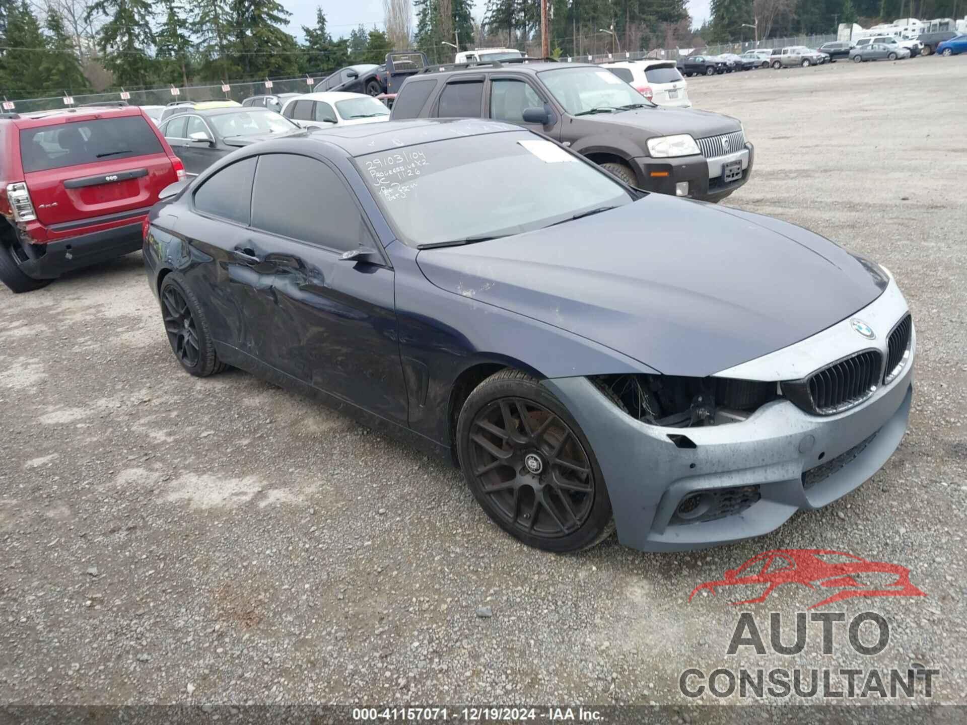 BMW 428I 2014 - WBA3N7C50EK221637