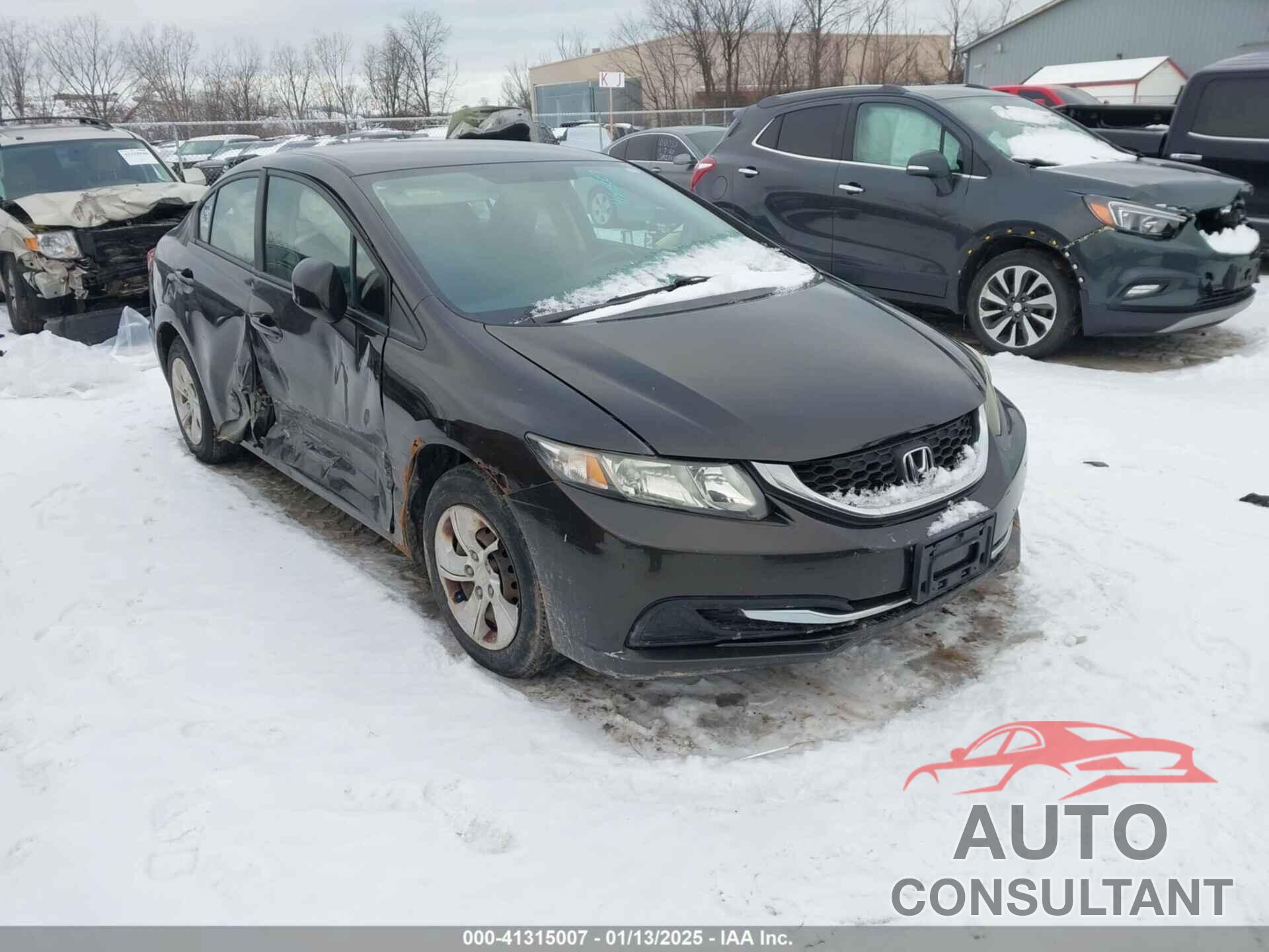 HONDA CIVIC 2013 - 19XFB2F57DE017071