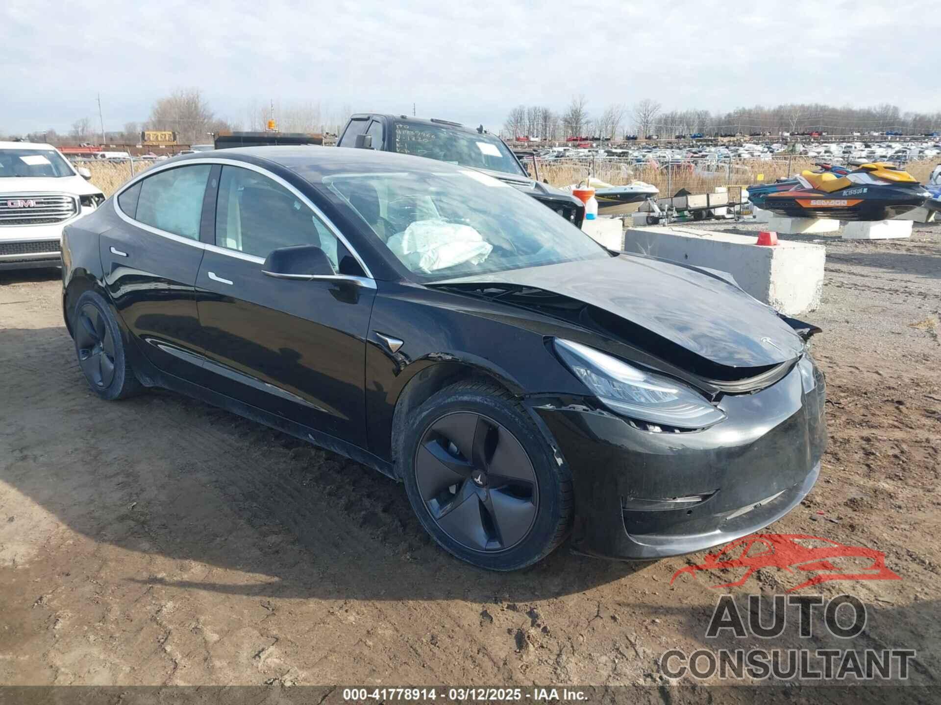 TESLA MODEL 3 2019 - 5YJ3E1EB5KF414748