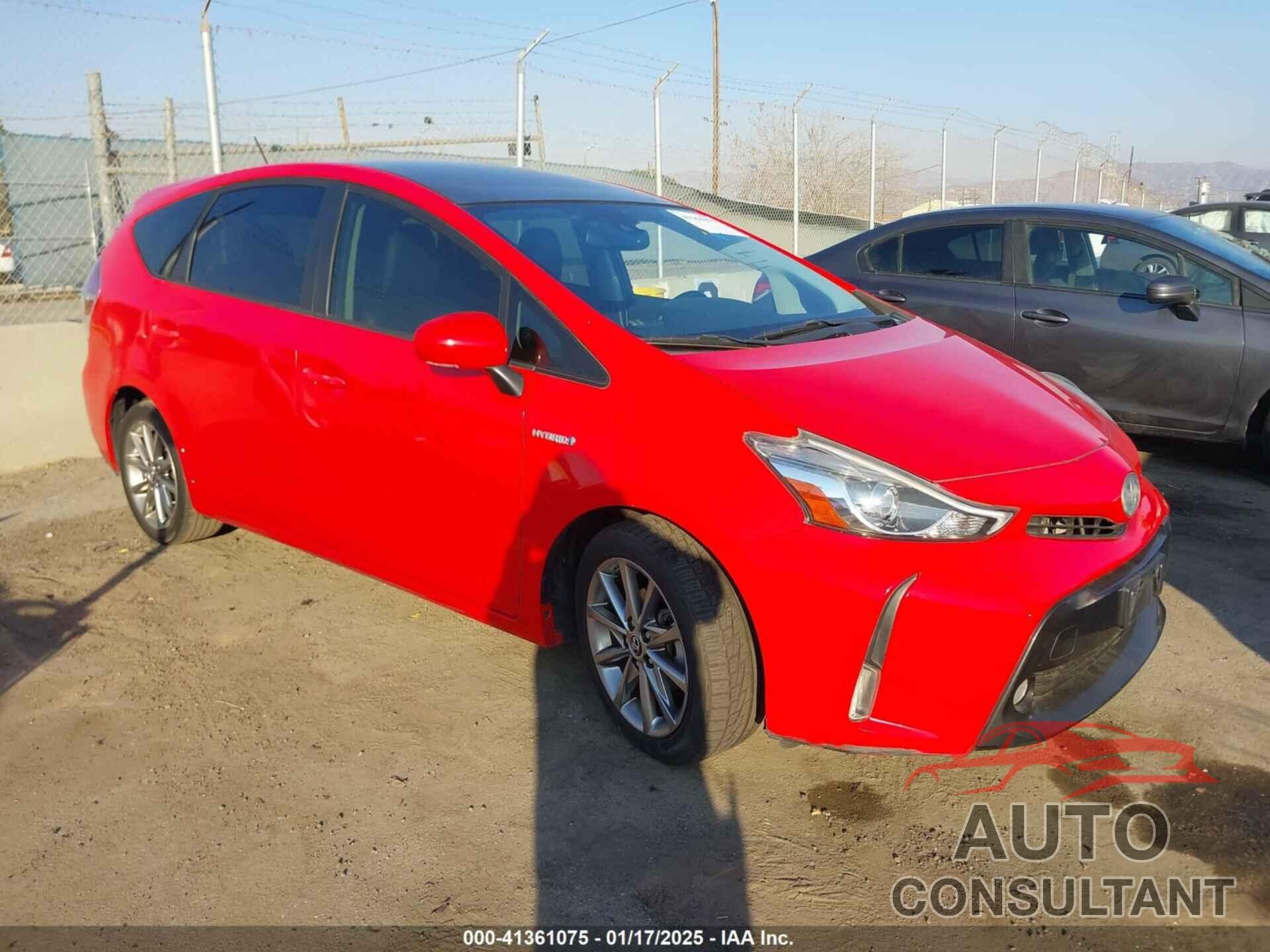 TOYOTA PRIUS V 2016 - JTDZN3EU5GJ054369