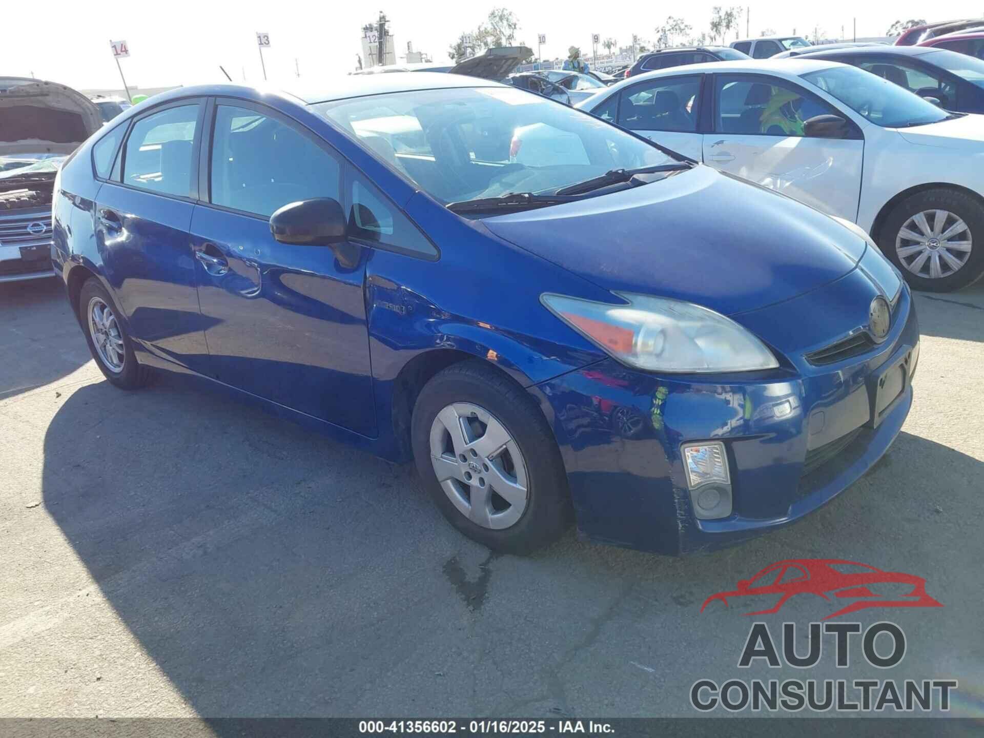 TOYOTA PRIUS 2010 - JTDKN3DU8A0067343