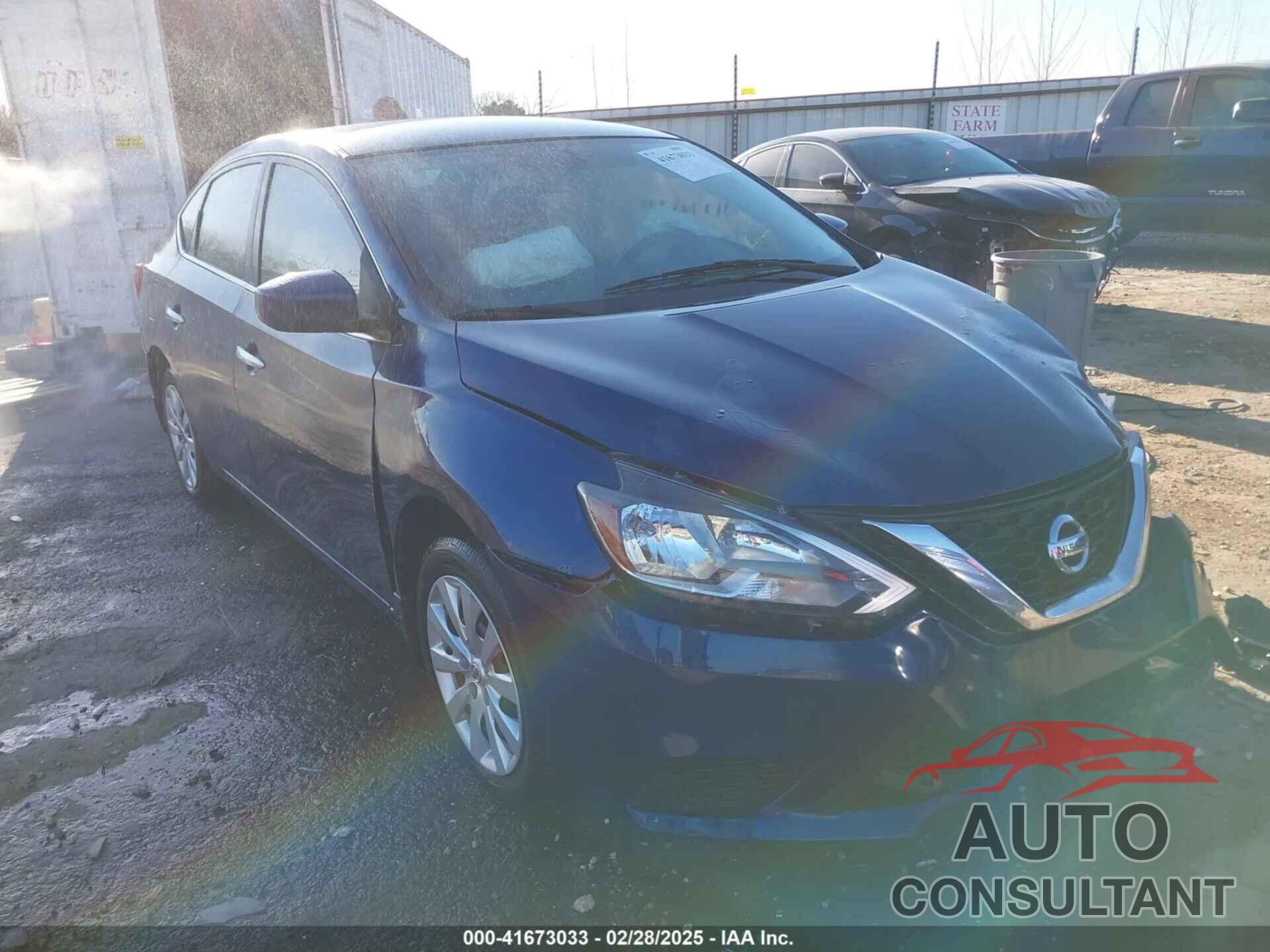 NISSAN SENTRA 2019 - 3N1AB7AP3KY446089