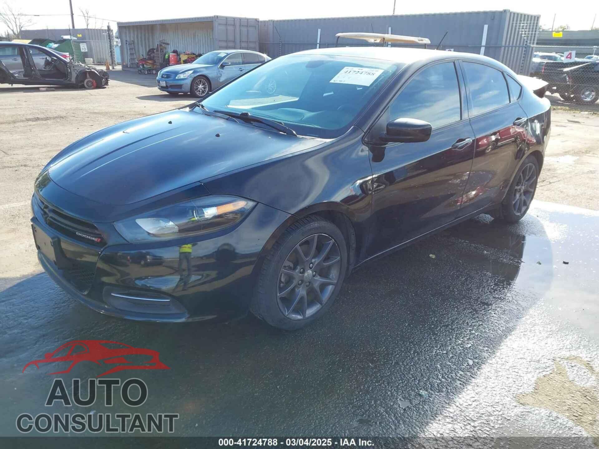DODGE DART 2016 - 1C3CDFAA2GD630072