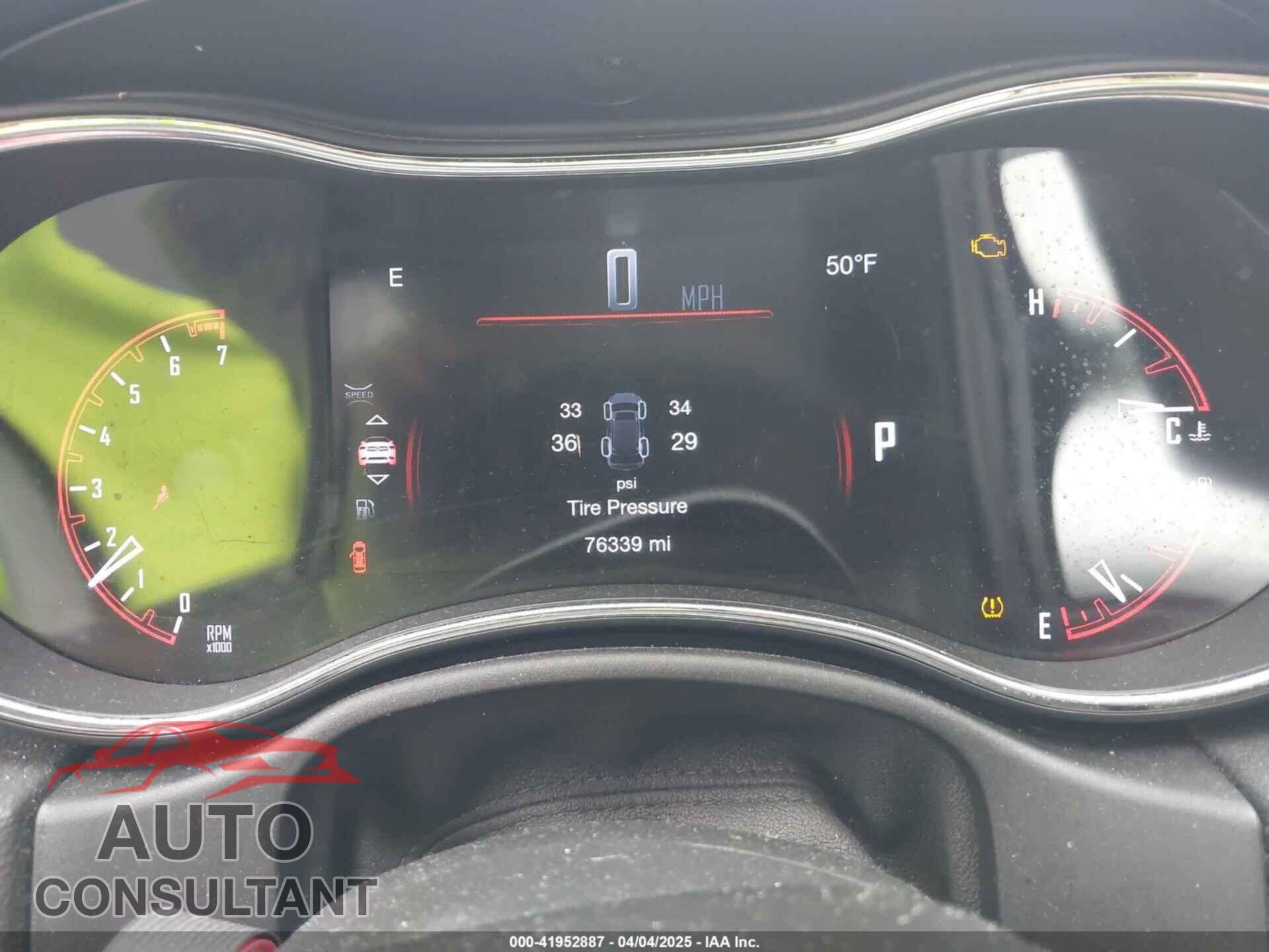 DODGE DURANGO 2017 - 1C4RDJDG2HC839313