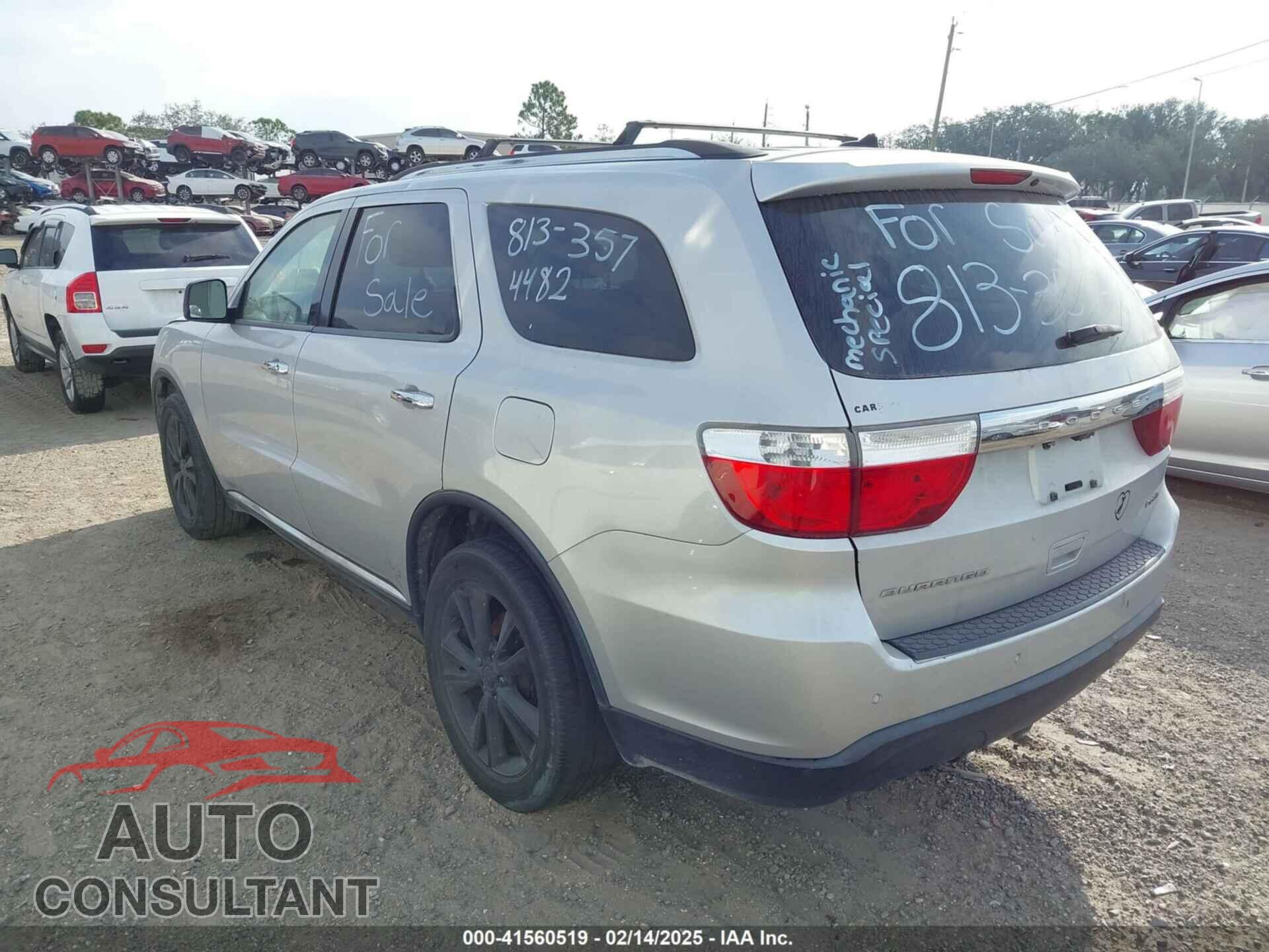 DODGE DURANGO 2013 - 1C4RDHDG7DC508696