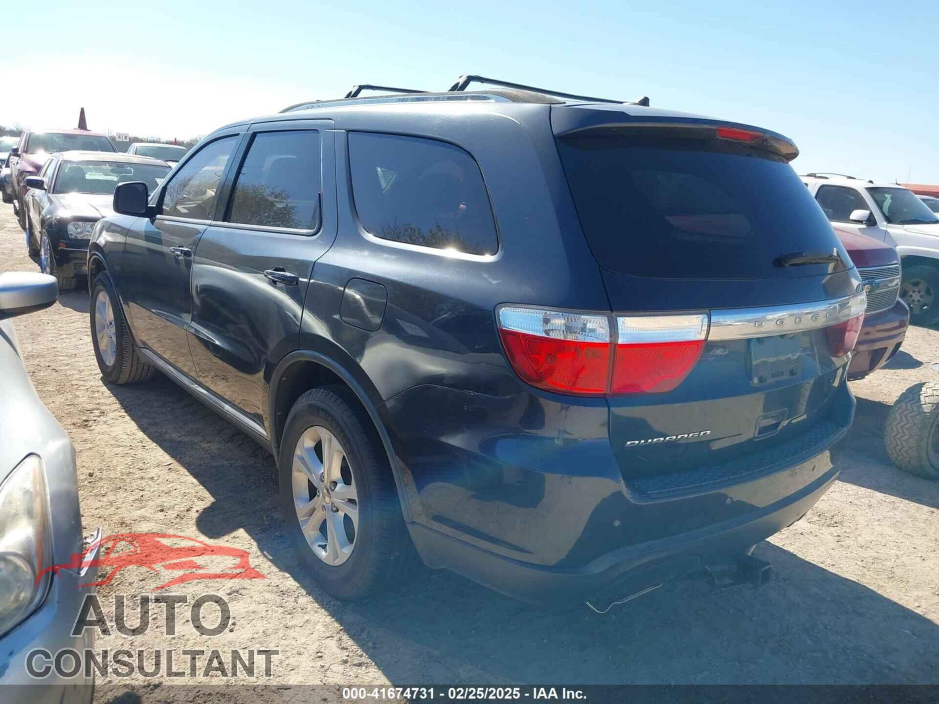 DODGE DURANGO 2012 - 1C4RDHAG1CC257760