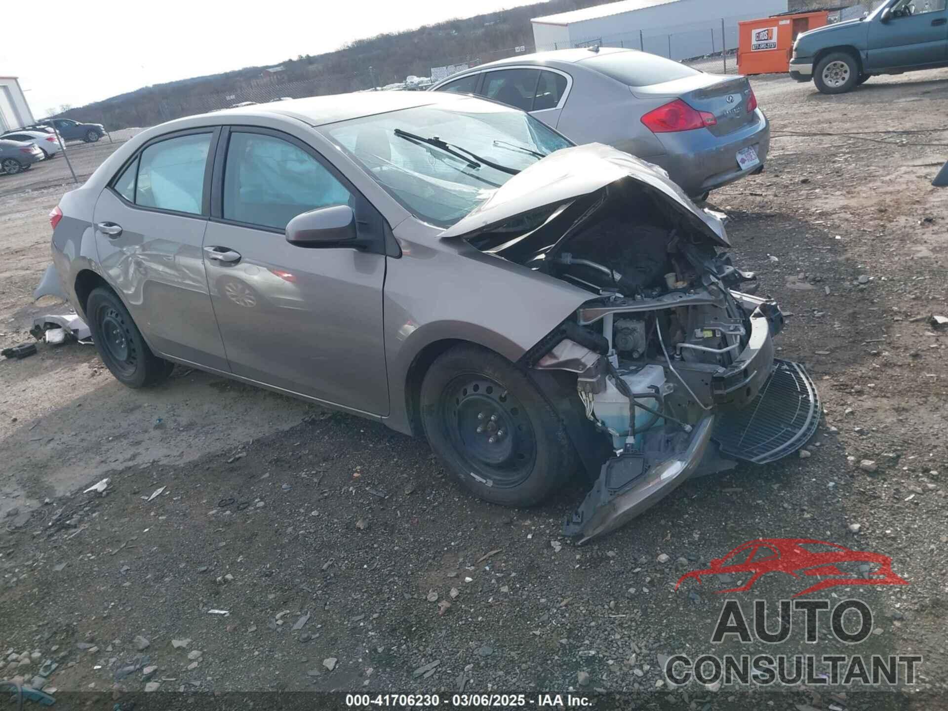 TOYOTA COROLLA 2016 - 2T1BURHE7GC674695
