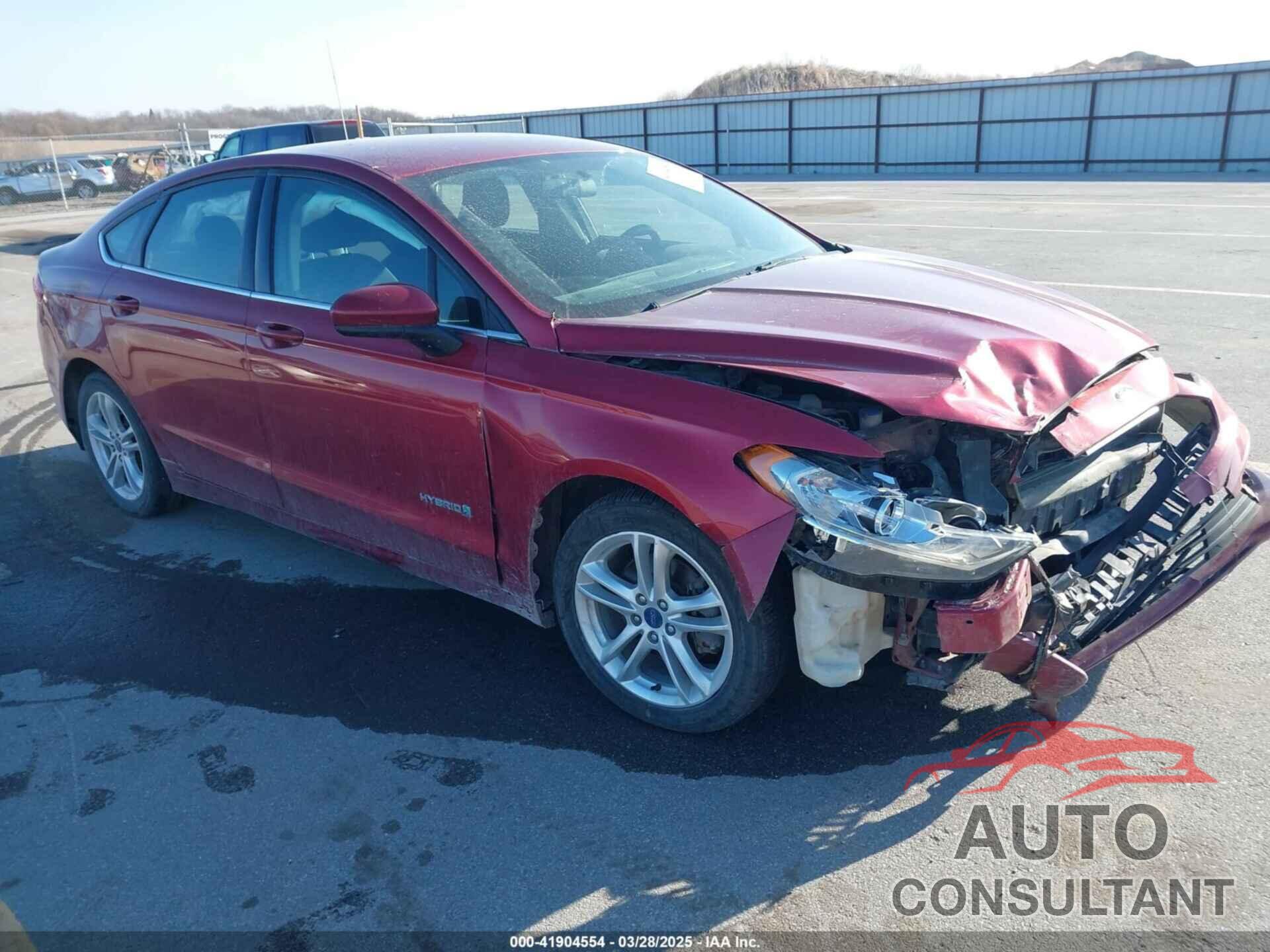 FORD FUSION HYBRID 2018 - 3FA6P0LU0JR208794