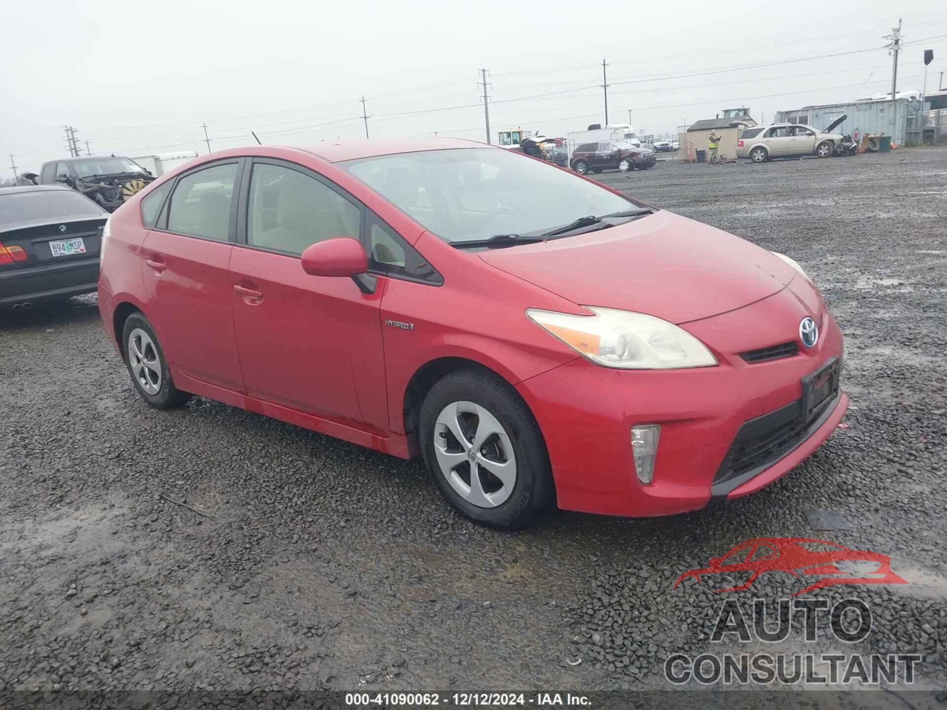 TOYOTA PRIUS 2013 - JTDKN3DU4D1625610