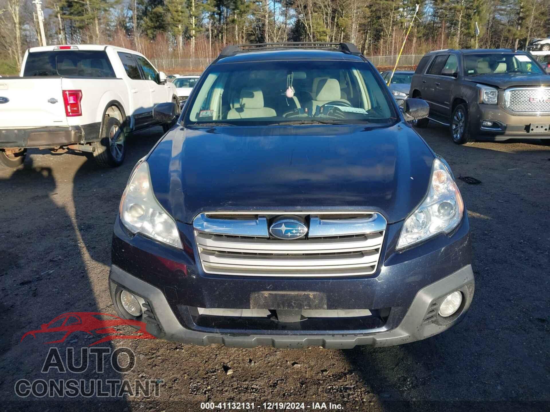 SUBARU OUTBACK 2013 - 4S4BRBCC4D3323094