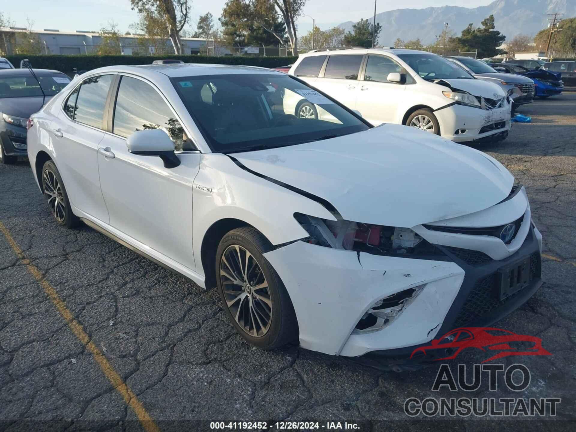 TOYOTA CAMRY 2020 - 4T1G31AK3LU015709