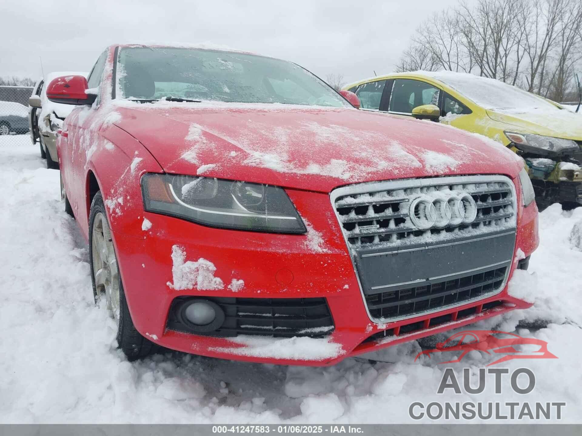 AUDI A4 2009 - WAULF78K49N018783