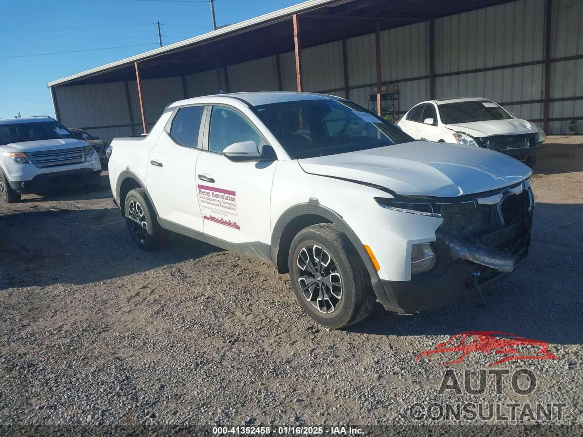 HYUNDAI SANTA CRUZ 2022 - 5NTJBDAE0NH031390