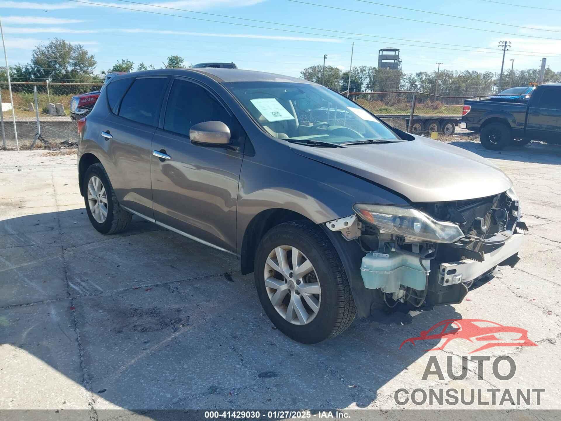 NISSAN MURANO 2013 - JN8AZ1MU3DW212637