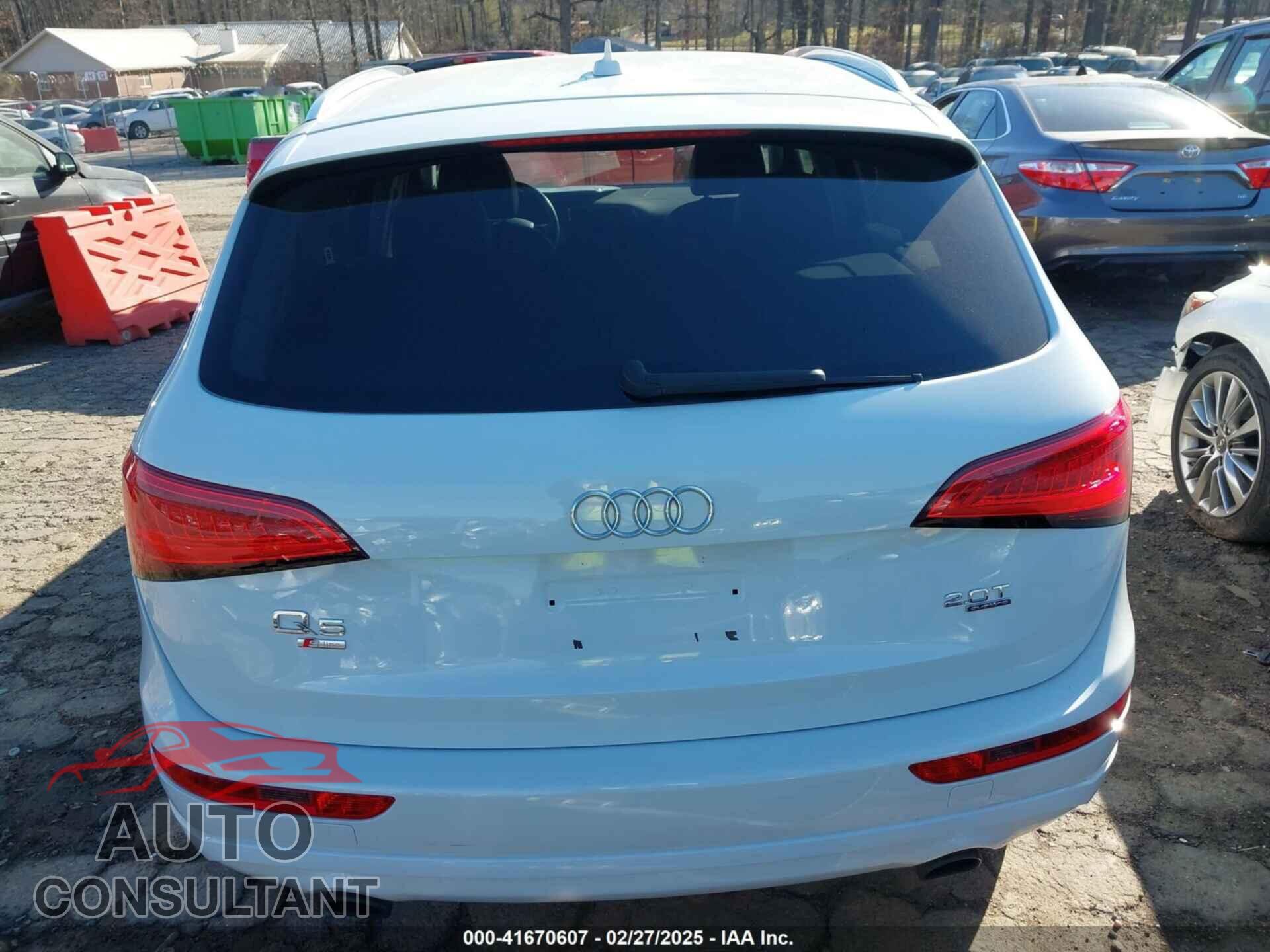 AUDI Q5 2013 - WA1CFAFP3DA031243