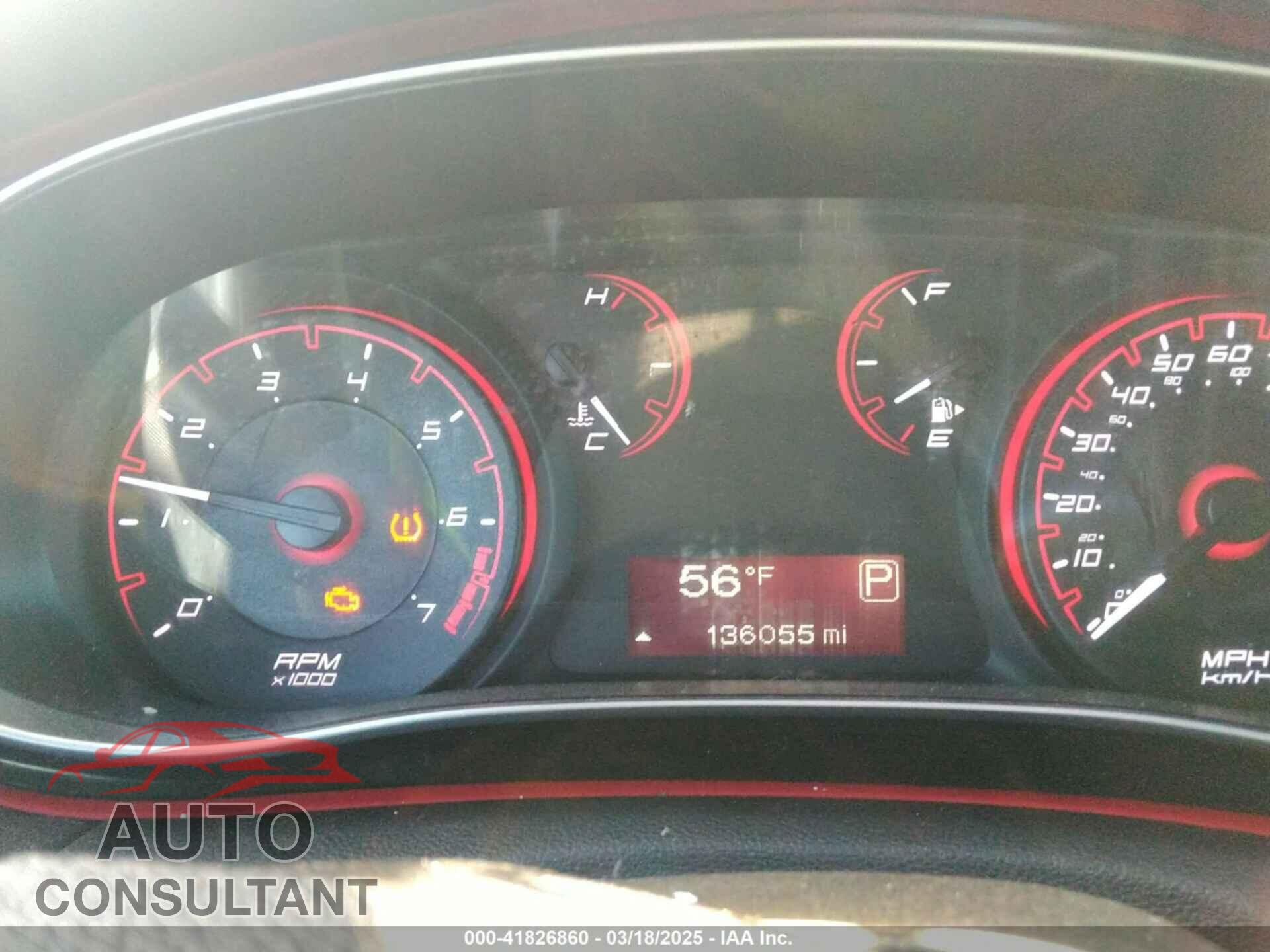 DODGE DART 2015 - 1C3CDFBB5FD330791