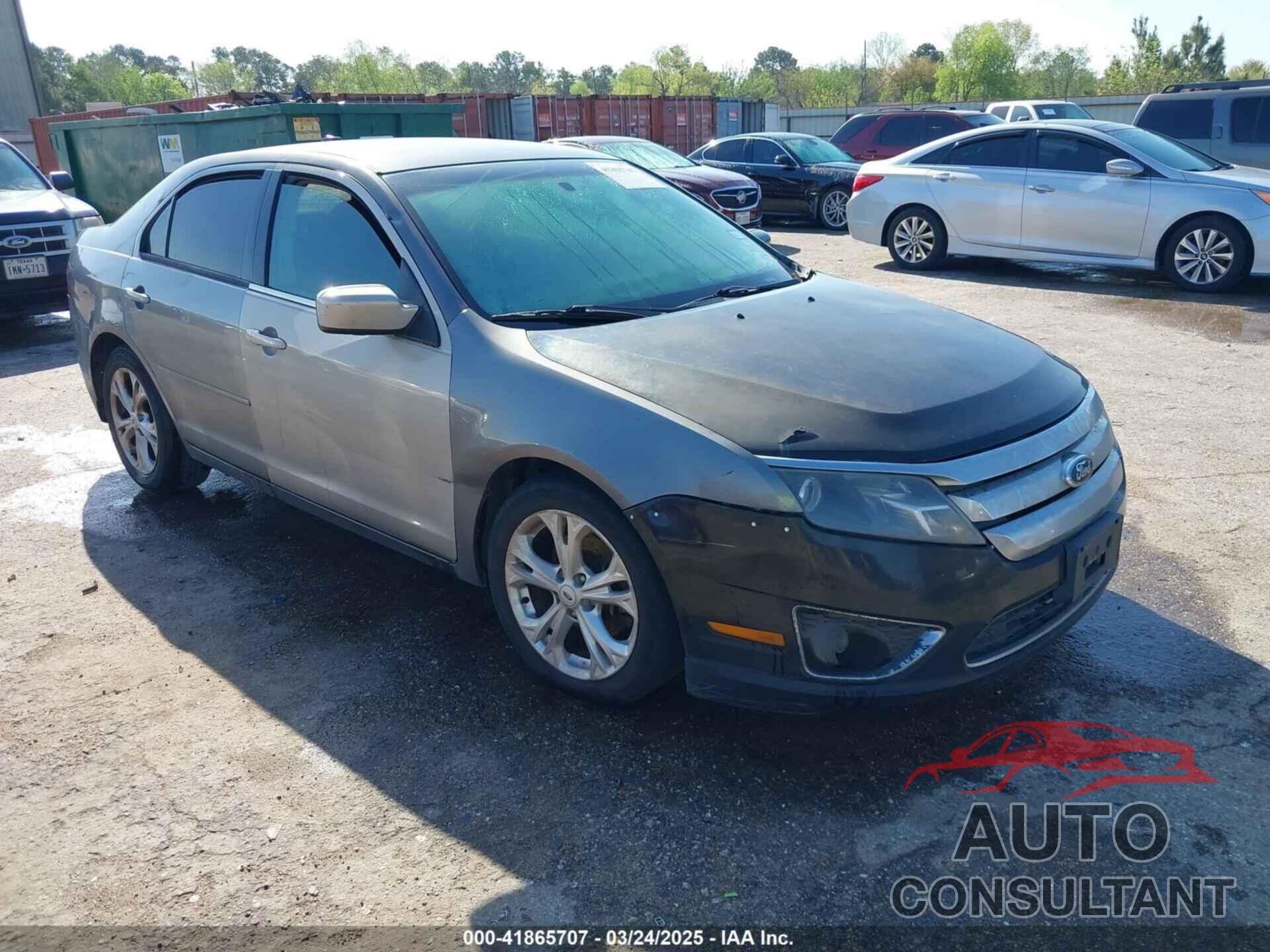 FORD FUSION 2012 - 3FAHP0HAXCR305463
