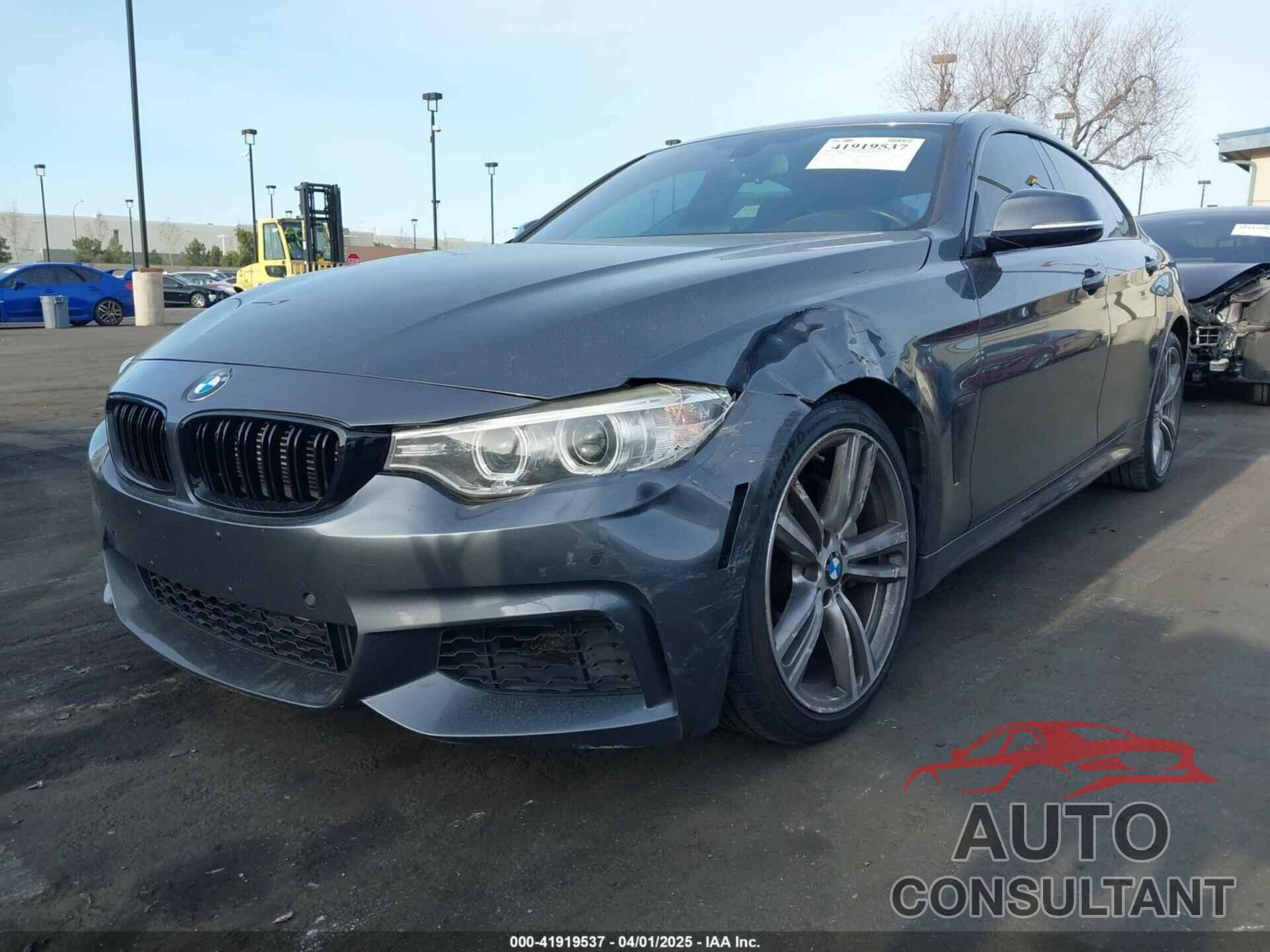 BMW 435I GRAN COUPE 2015 - WBA4B1C55FD418075