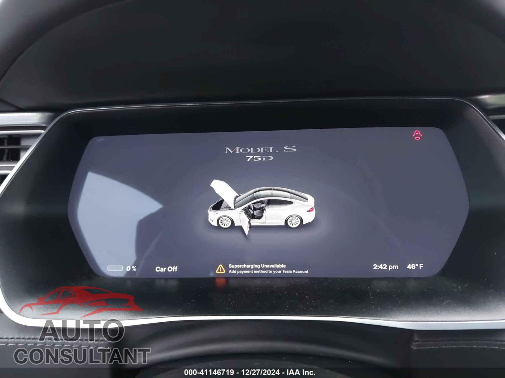 TESLA MODEL S 2017 - 5YJSA1E29HF230719