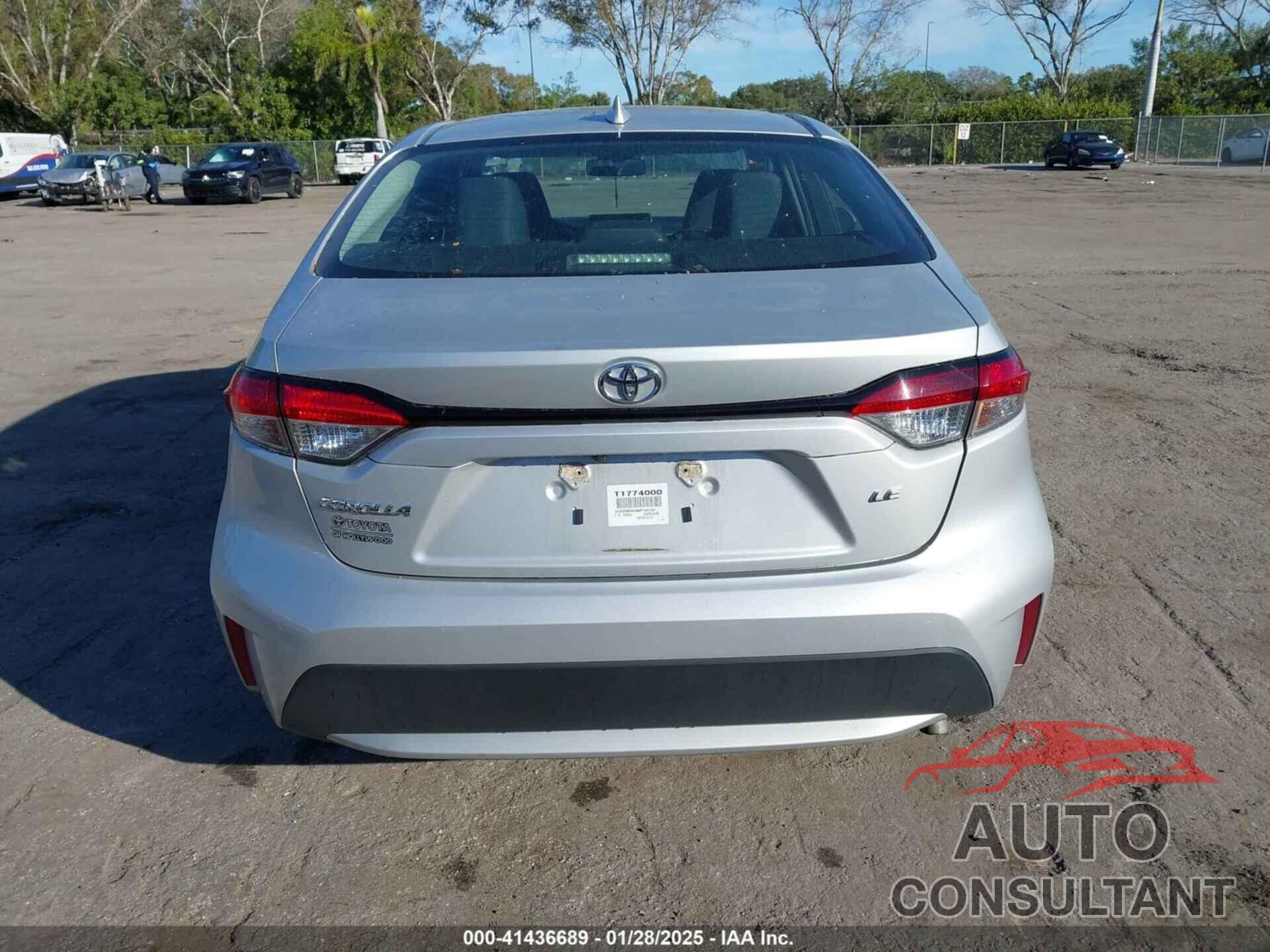 TOYOTA COROLLA 2021 - 5YFEPMAE3MP180105