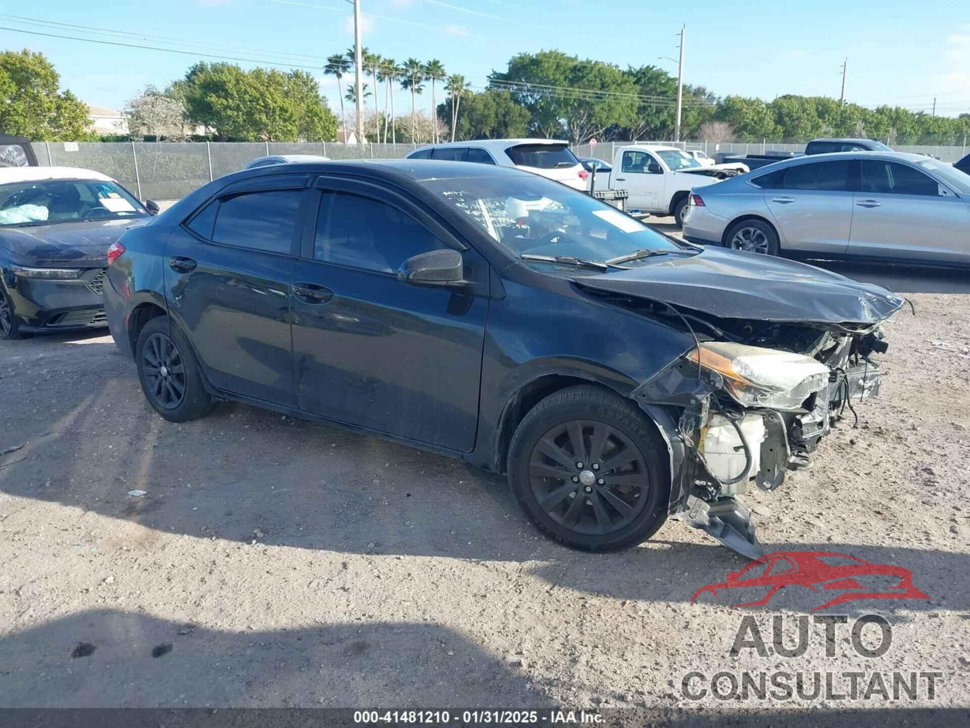TOYOTA COROLLA 2017 - 5YFBURHE1HP701746