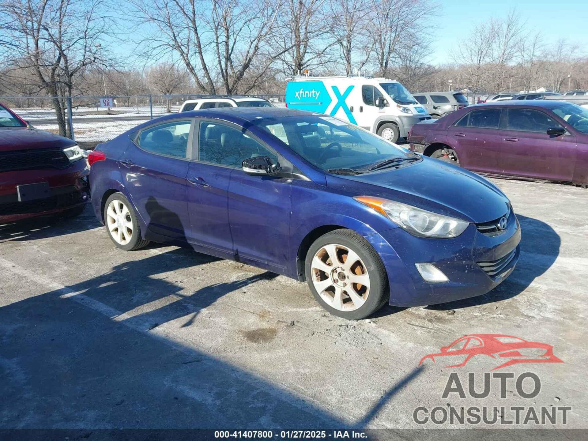 HYUNDAI ELANTRA 2012 - 5NPDH4AE9CH091904