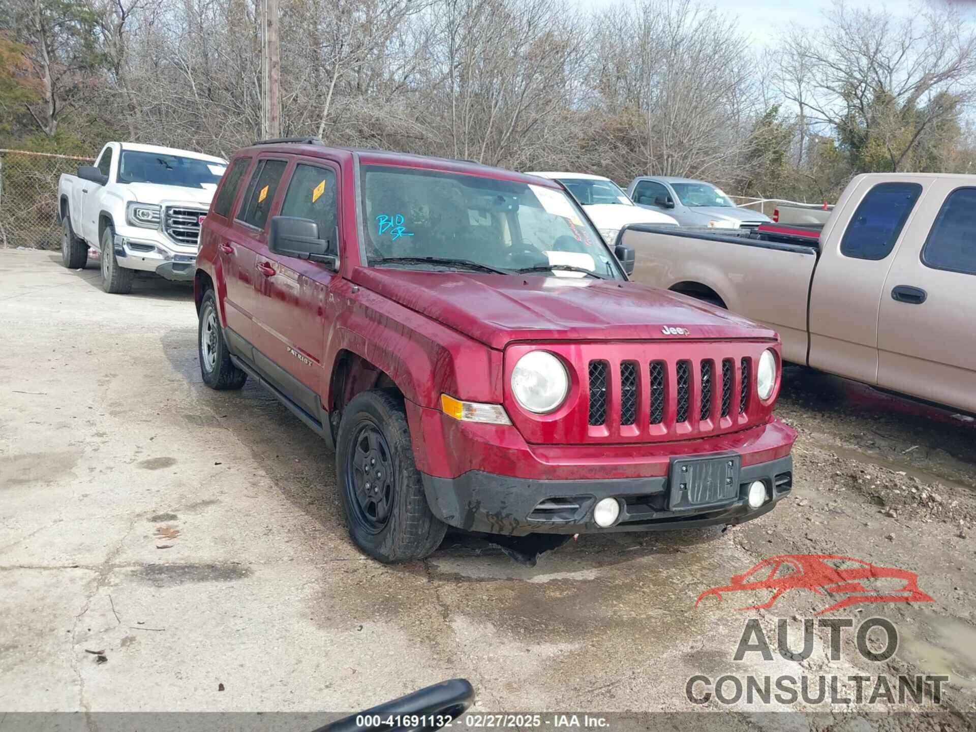 JEEP PATRIOT 2015 - 1C4NJPBB3FD361332