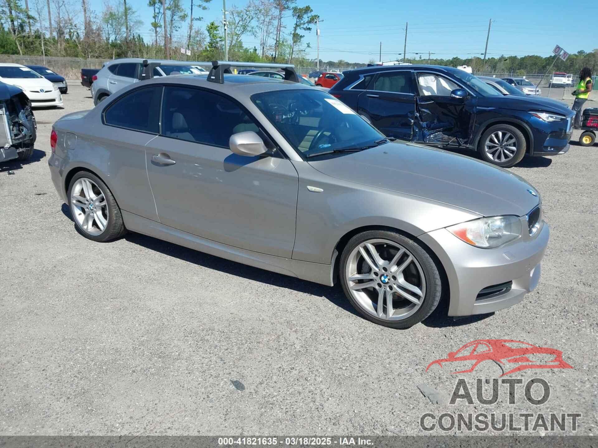 BMW 135I 2011 - WBAUC9C50BVM09719