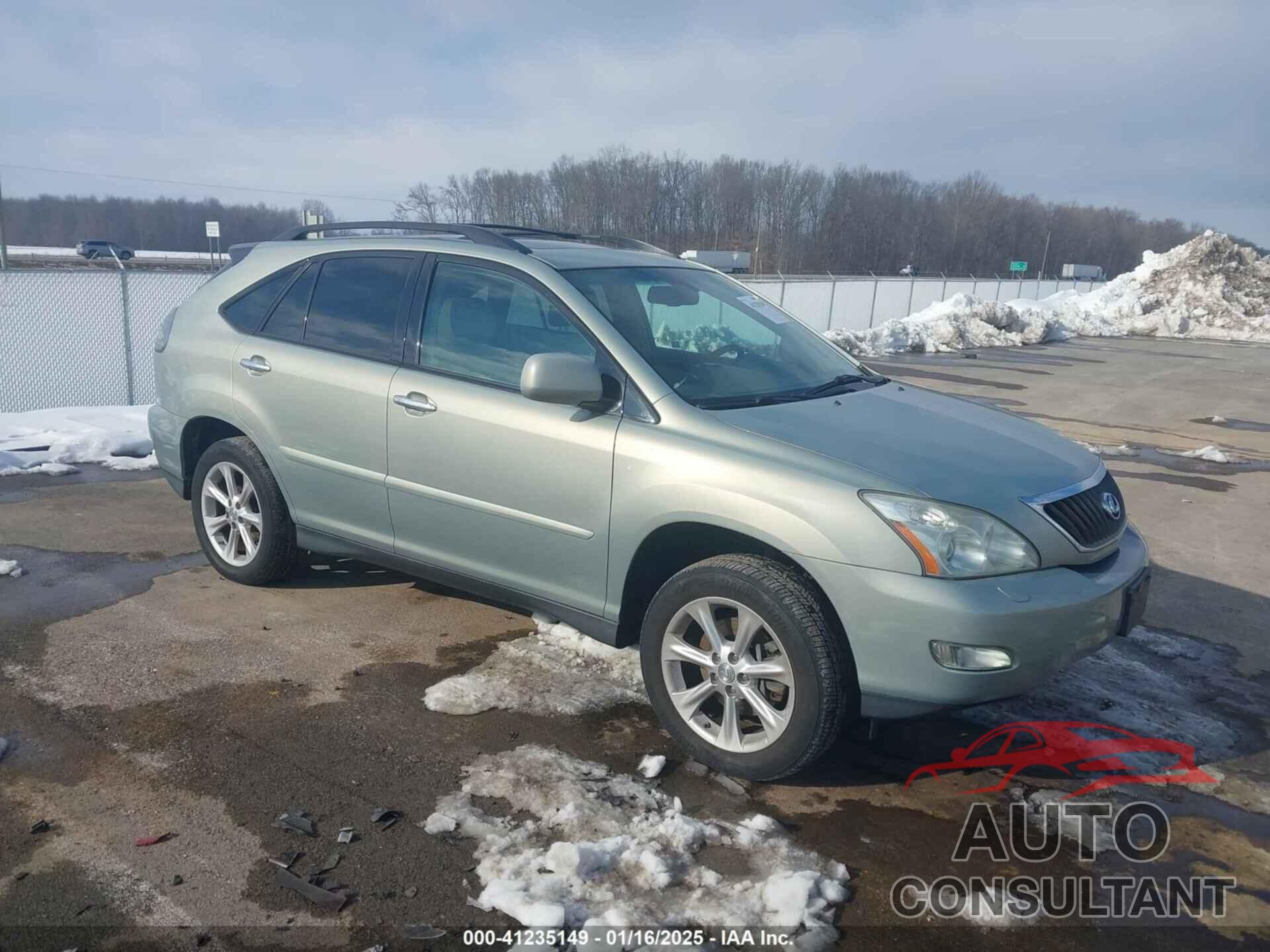 LEXUS RX 350 2009 - 2T2HK31U49C126148