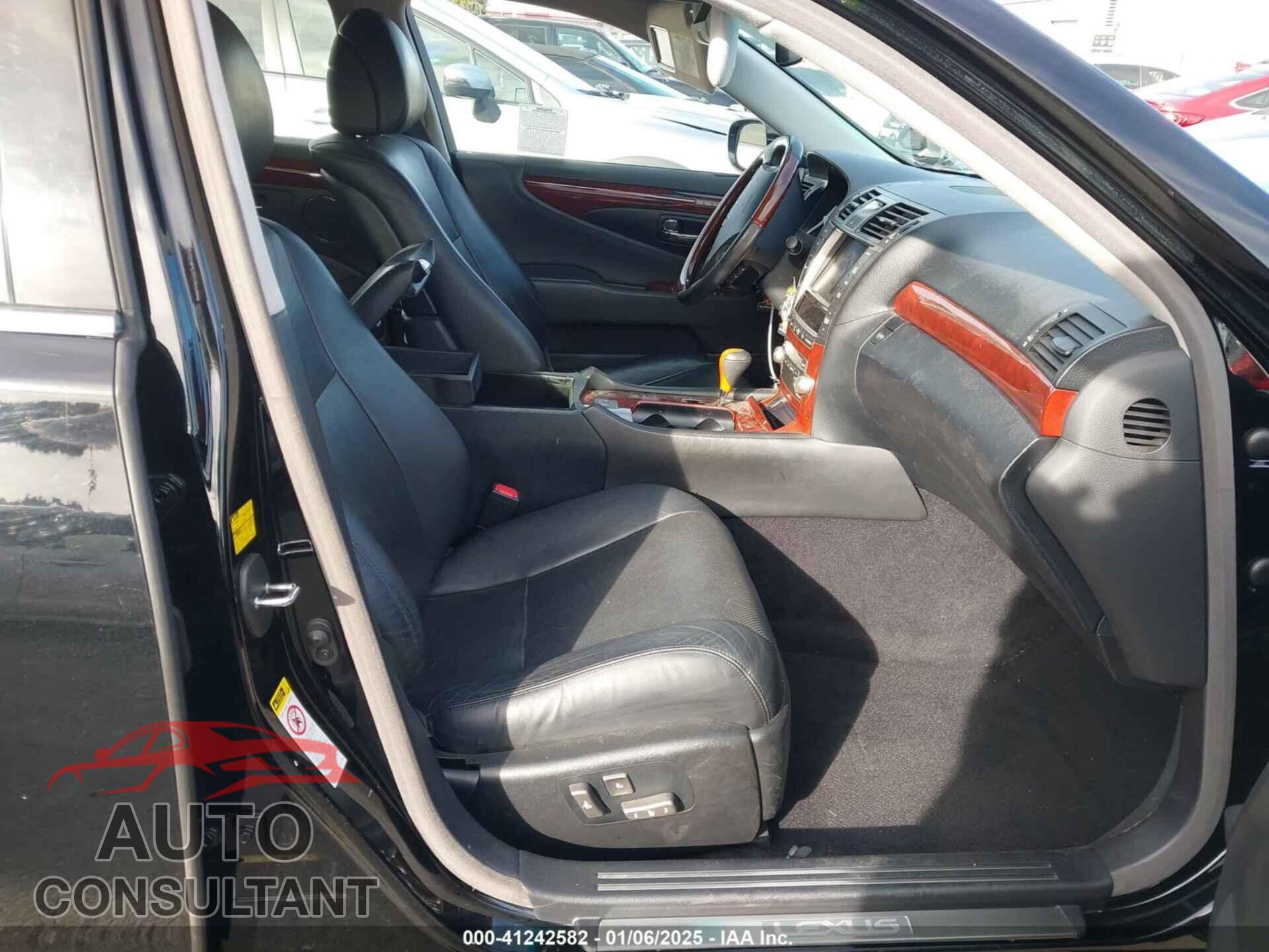 LEXUS LS 460 2010 - JTHBL5EFXA5092022