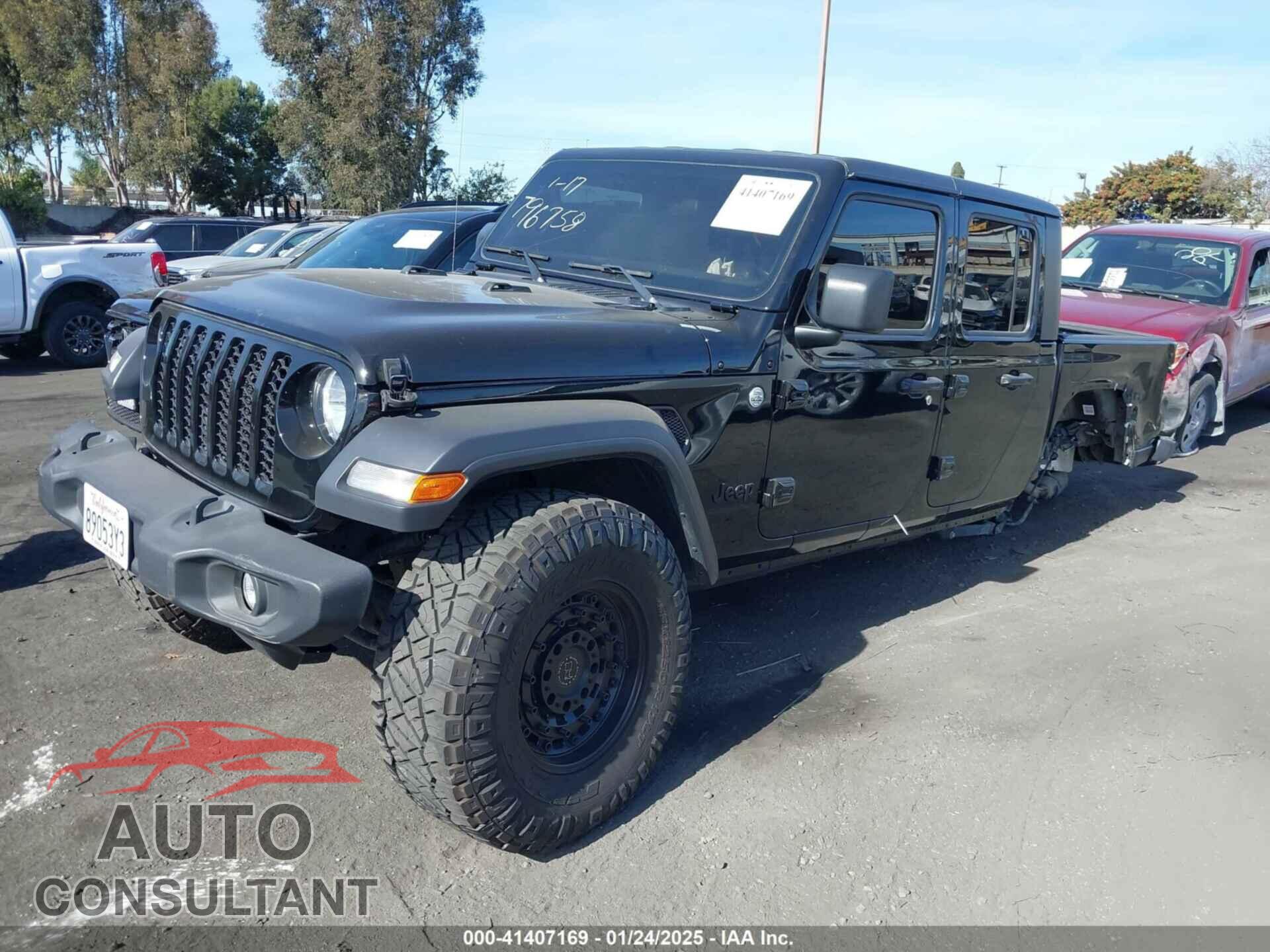 JEEP GLADIATOR 2020 - 1C6HJTAG3LL197365