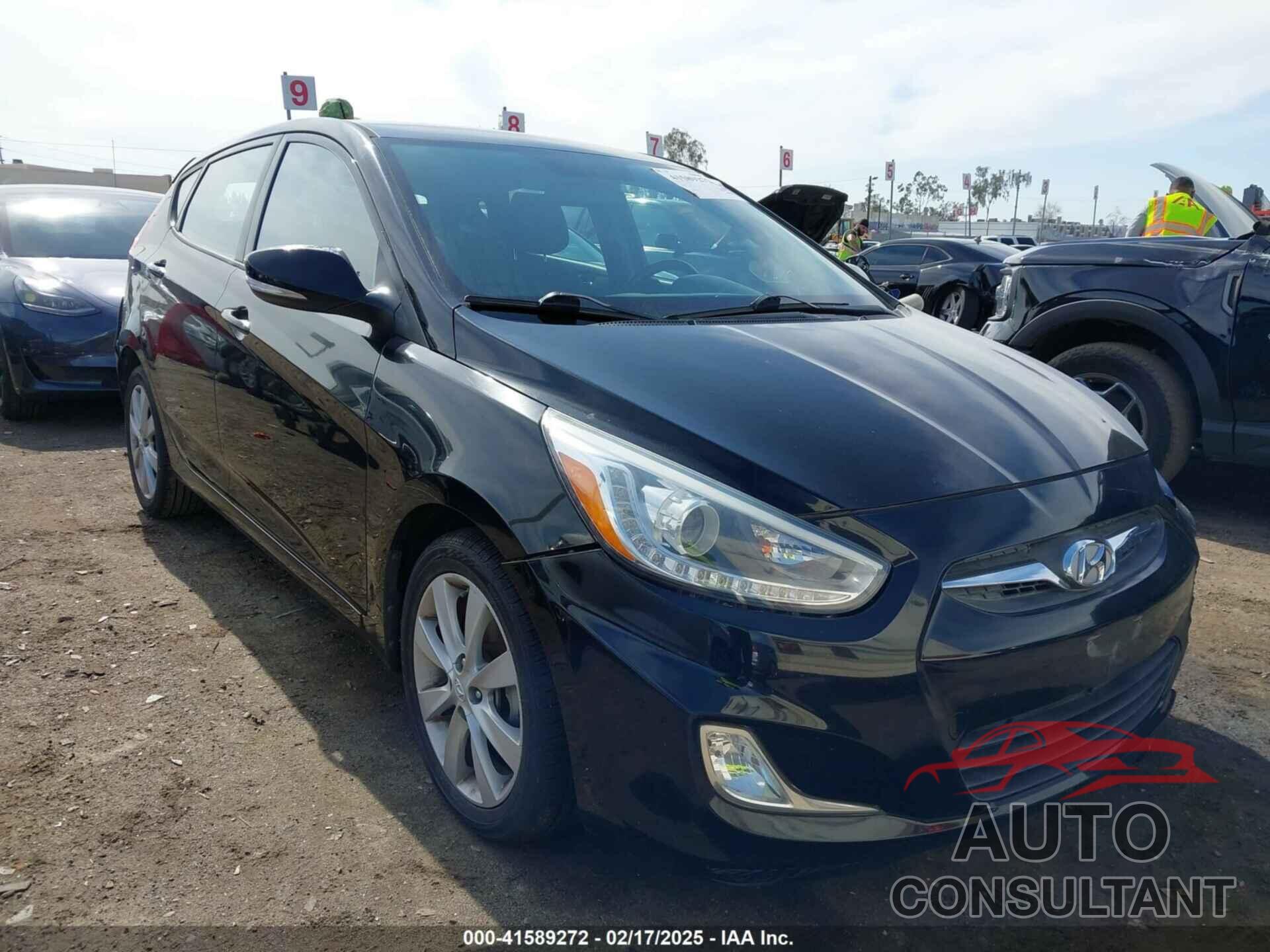 HYUNDAI ACCENT 2014 - KMHCU5AE6EU155785