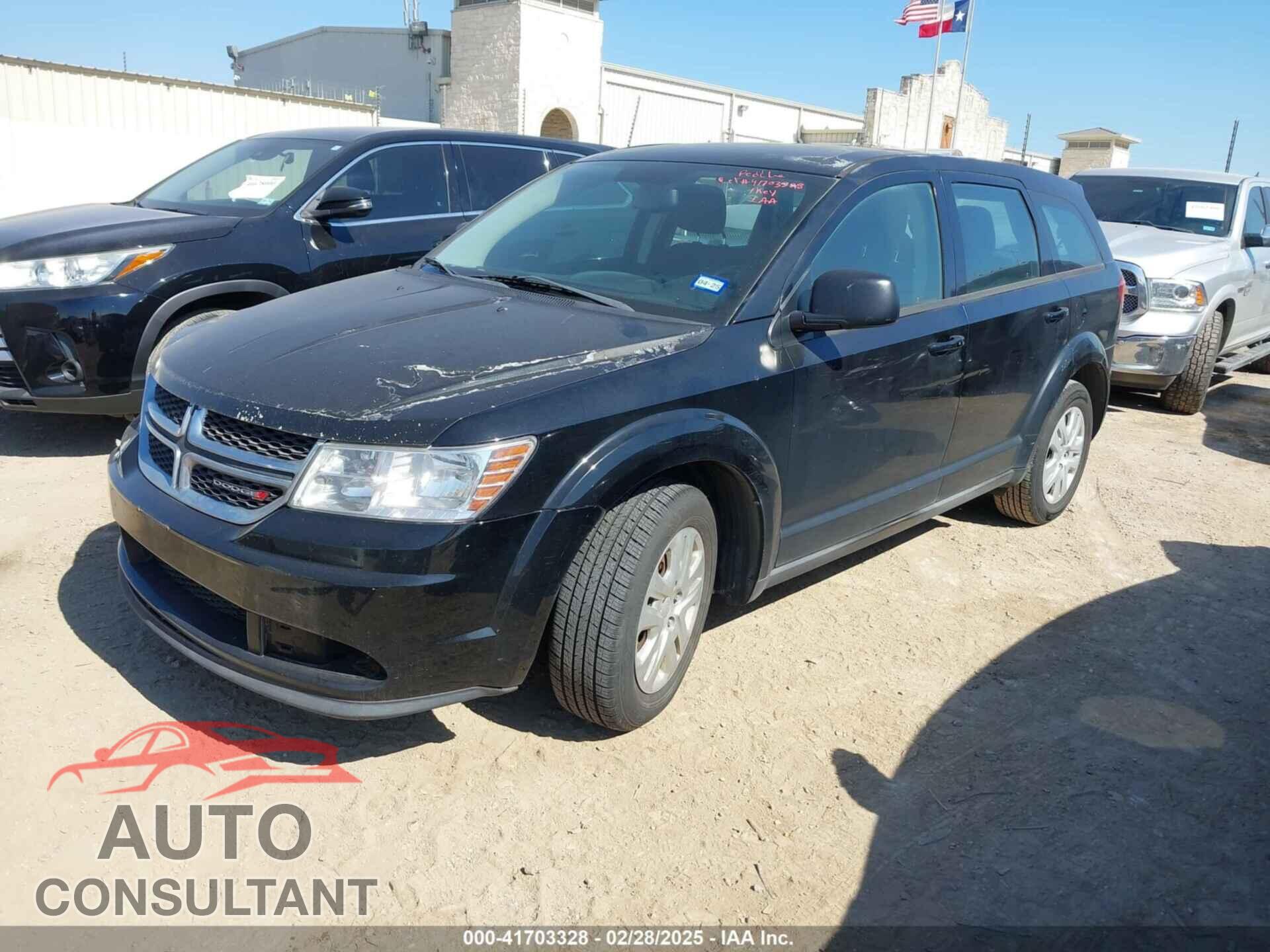DODGE JOURNEY 2014 - 3C4PDCAB5ET182776