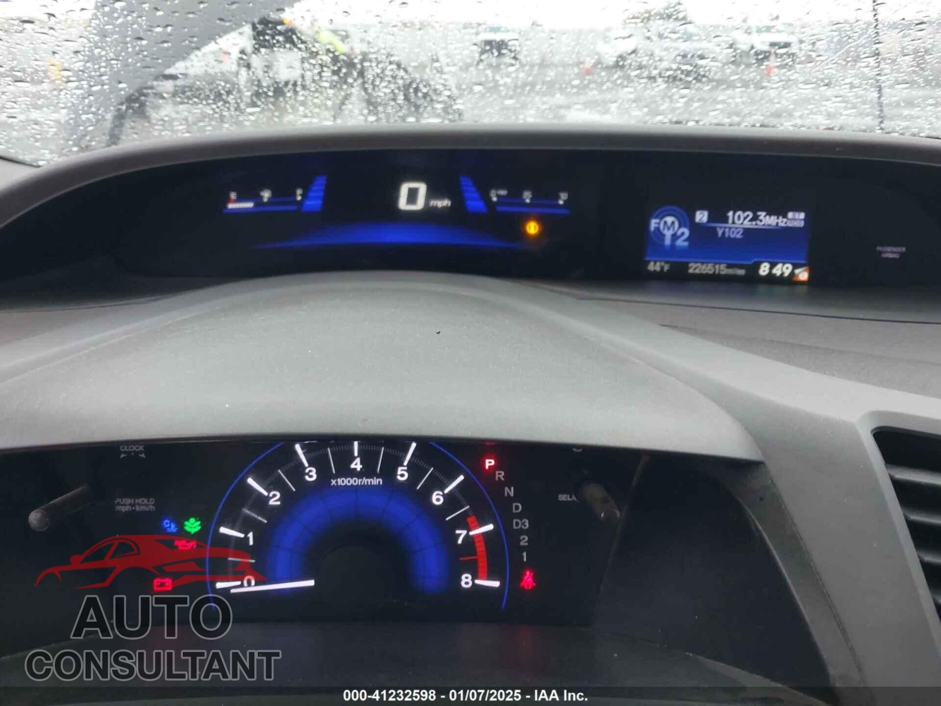 HONDA CIVIC 2012 - 19XFB2F86CE344263
