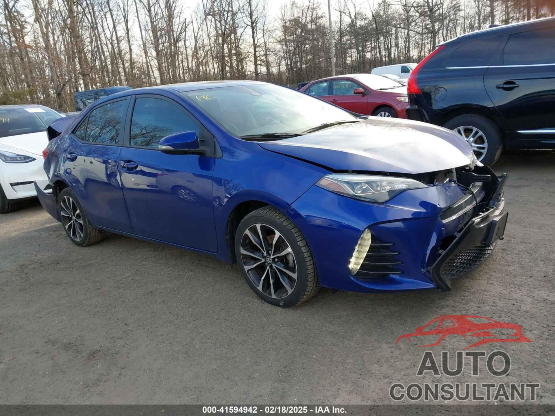 TOYOTA COROLLA 2018 - 2T1BURHEXJC985819