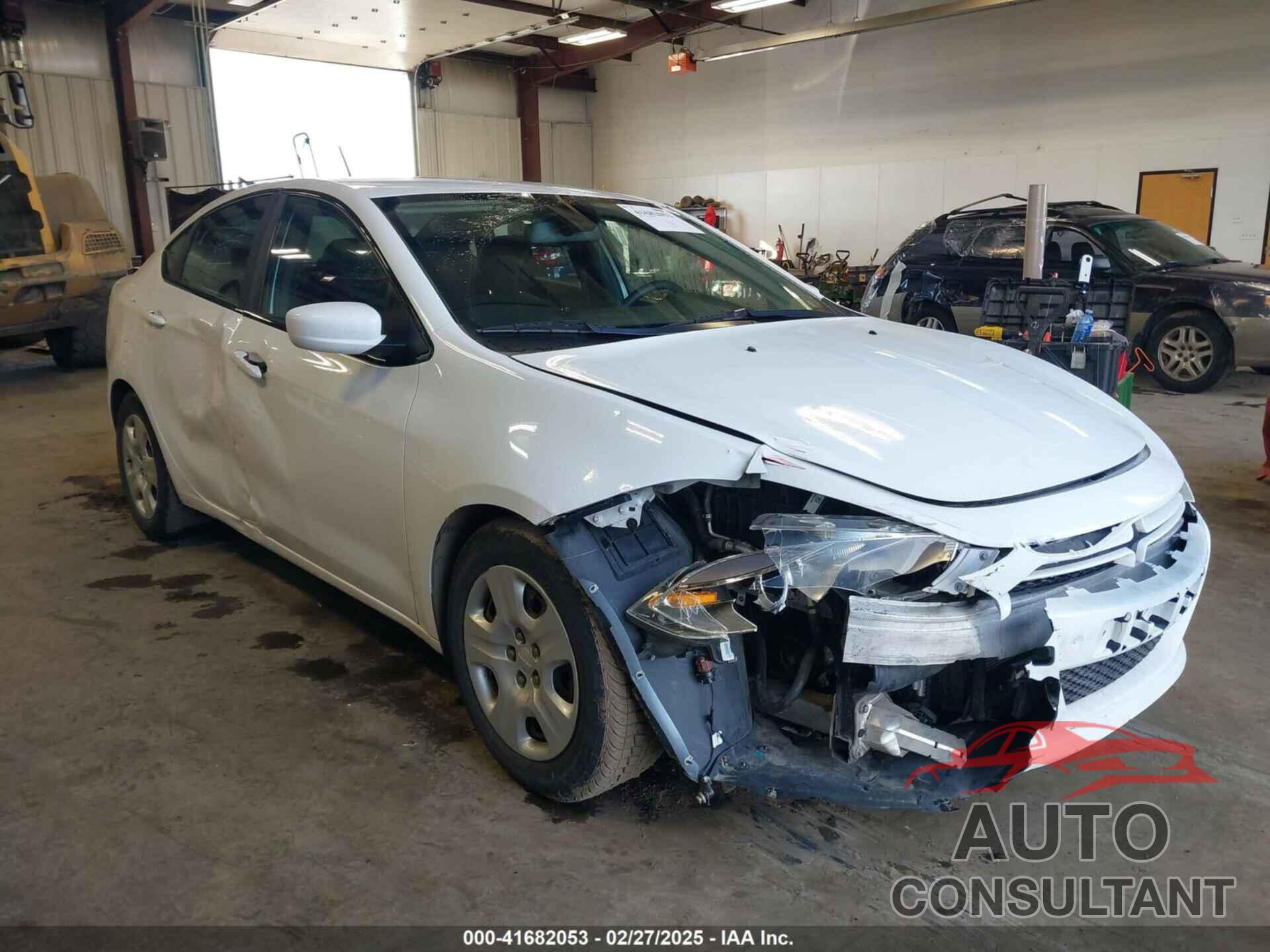 DODGE DART 2015 - 1C3CDFAA4FD411287