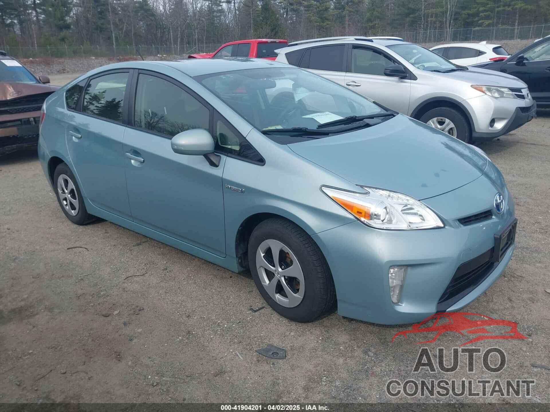 TOYOTA PRIUS 2015 - JTDKN3DU4F1971644