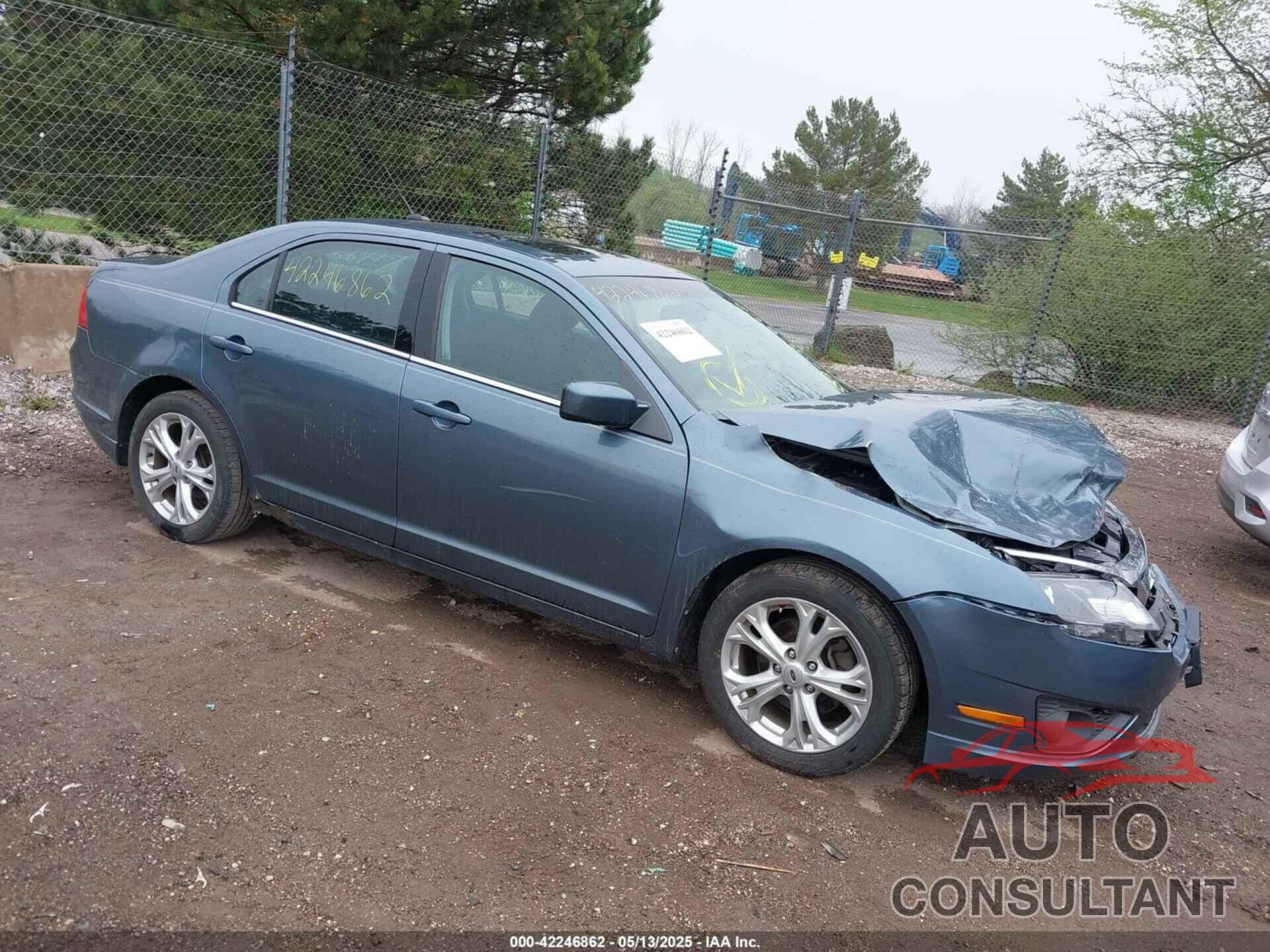 FORD FUSION 2012 - 3FAHP0HA2CR113907