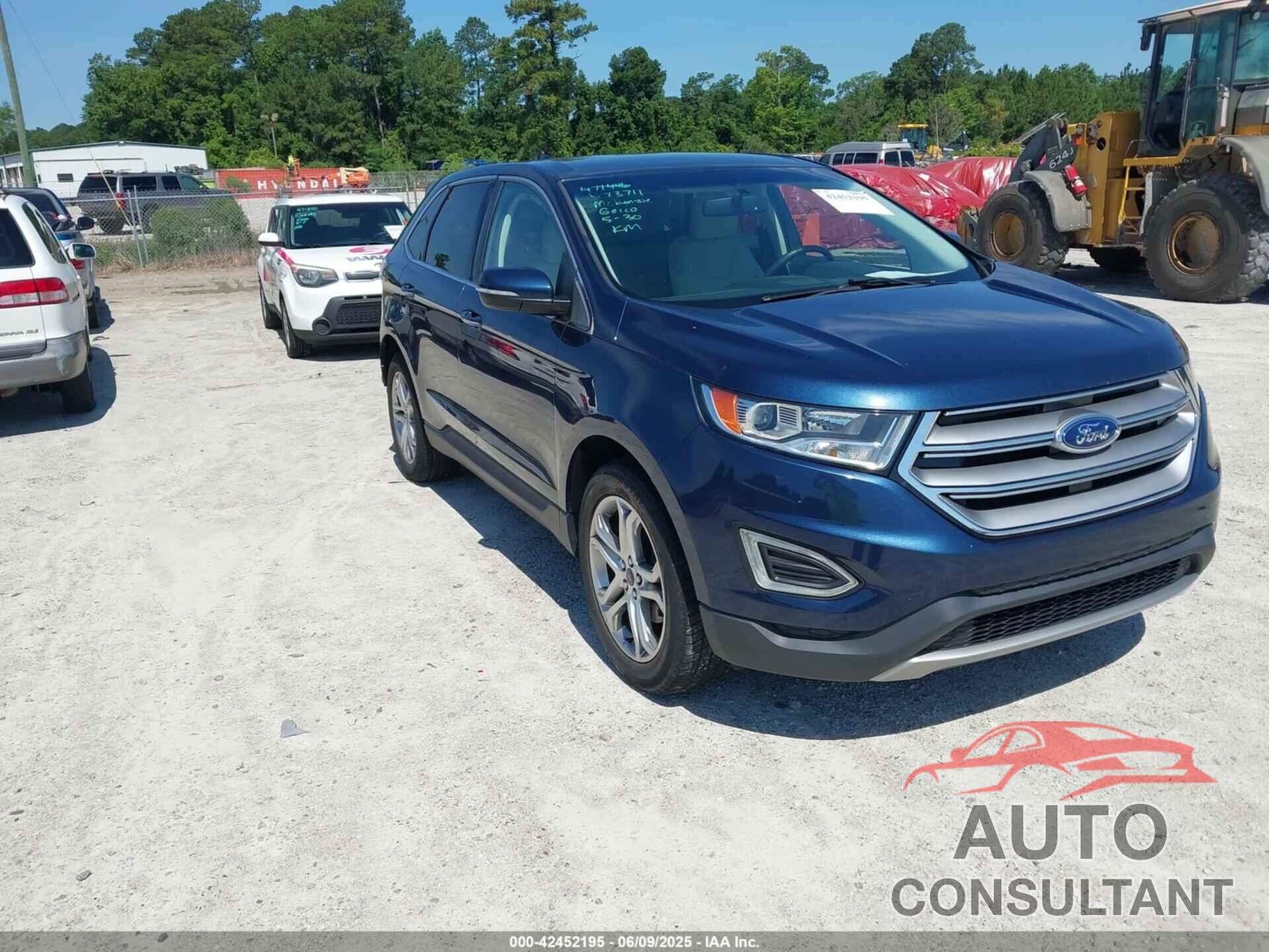 FORD EDGE 2017 - 2FMPK3K98HBB18552