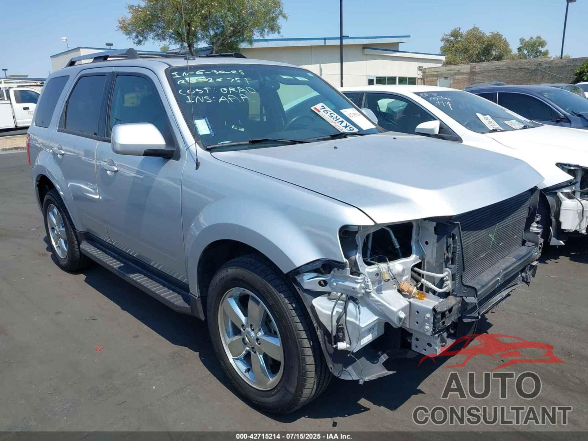FORD ESCAPE 2011 - 1FMCU0EG1BKA27864