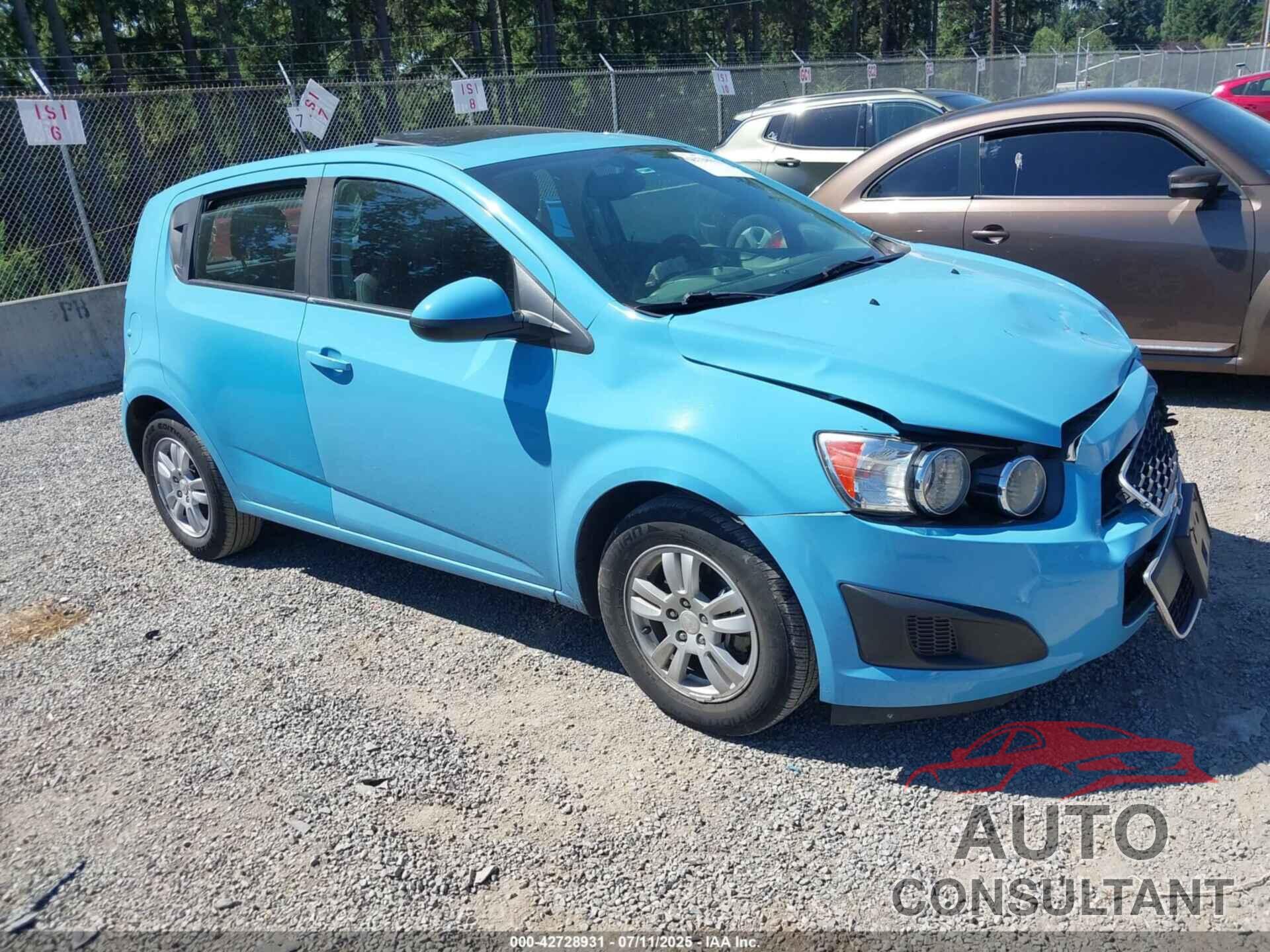 CHEVROLET SONIC 2014 - 1G1JC6SBXE4157220