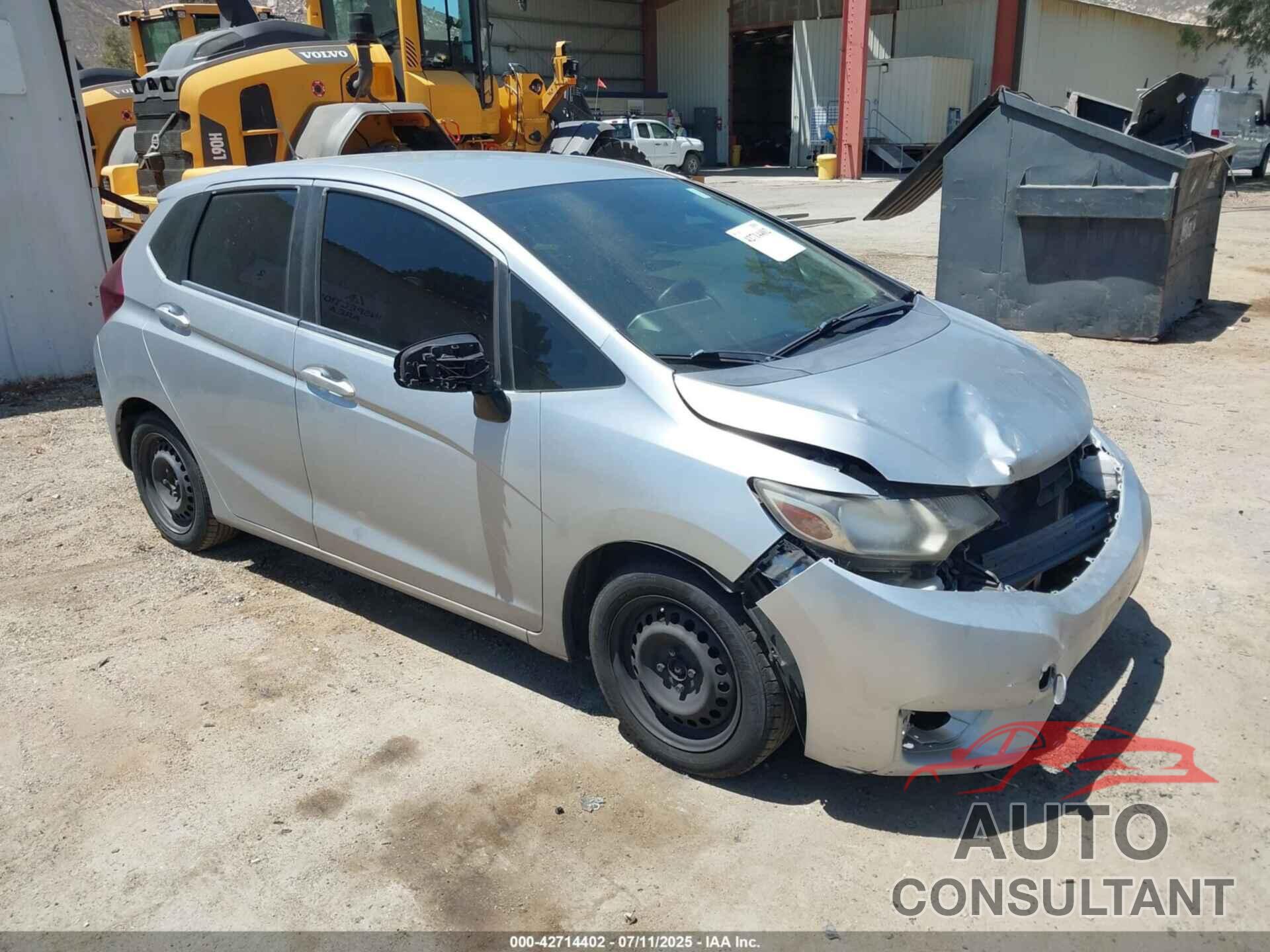 HONDA FIT 2016 - JHMGK5H51GX010266