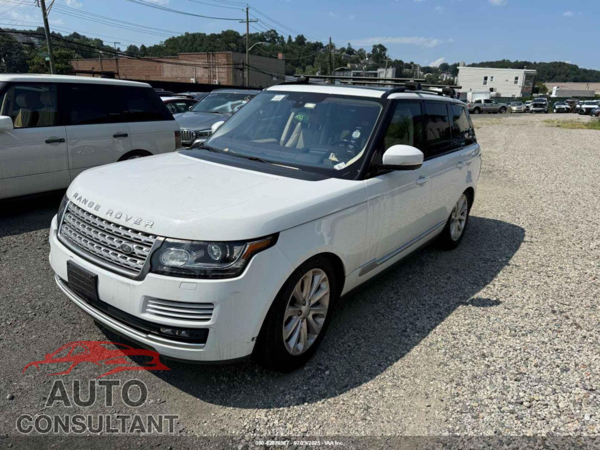LAND ROVER RANGE ROVER 2016 - SALGS2PFXGA318770